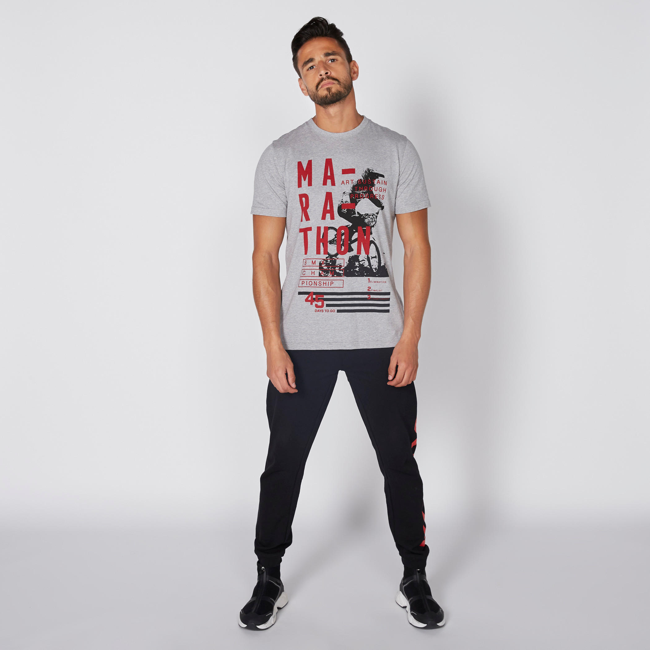 Printed T-Shirt with Round Neck and Short Sleeves-men-clothing-tshirtsandpolos-tshirts-image-2