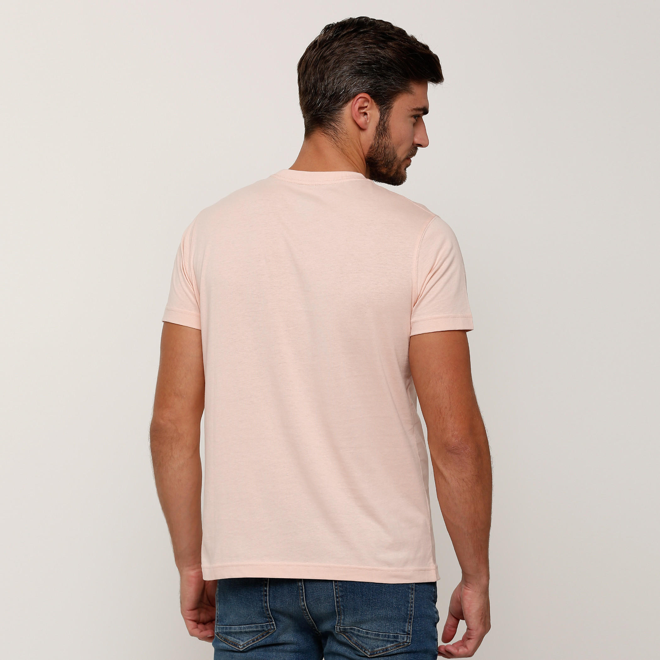 Printed T-Shirt with Round Neck and Short Sleeves-men-clothing-tshirtsandpolos-tshirts-image-2