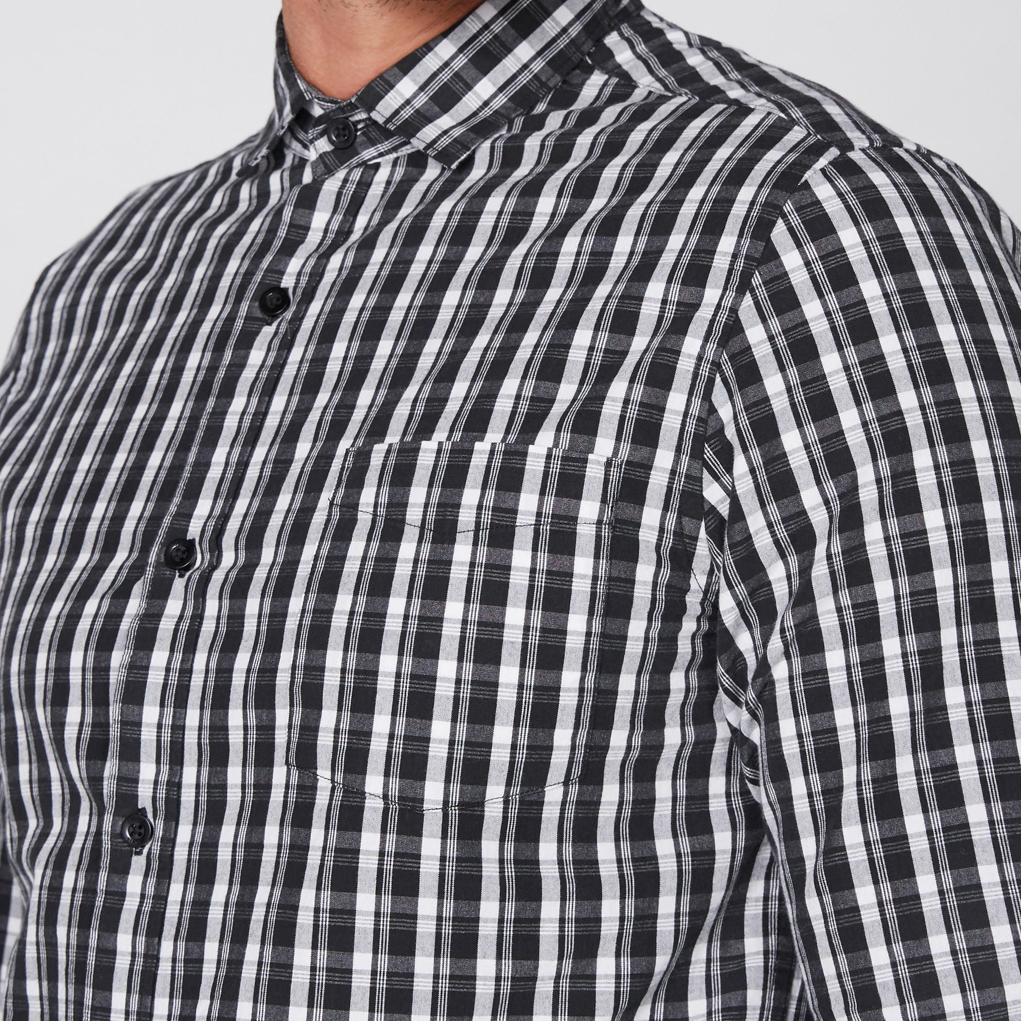 قميص كاروهات بأكمام طويلة وأزرار-men-clothing-shirts-image-3