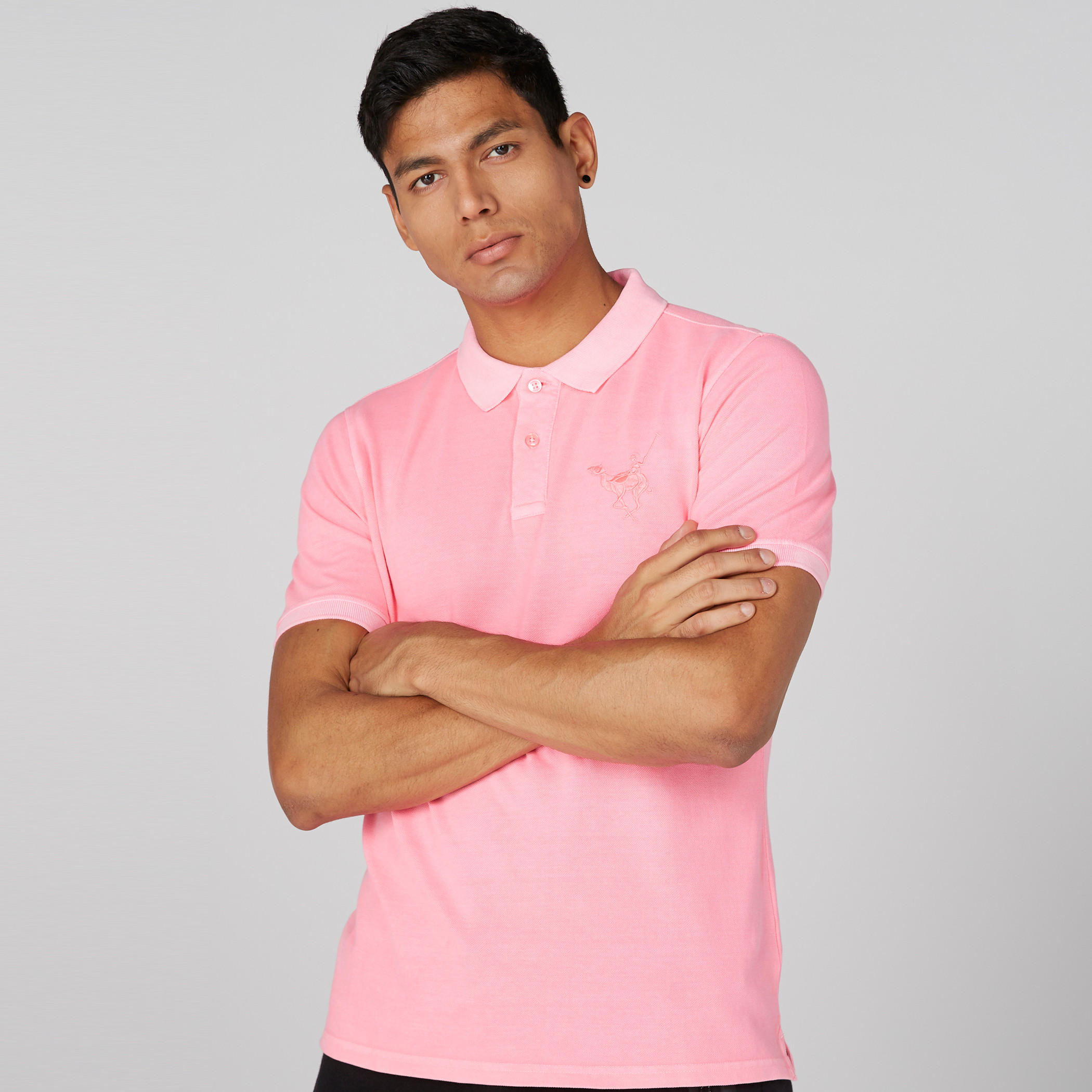 تيشيرت بياقة بولو وأكمام قصيرة-men-clothing-tshirtsandpolos-polos-image-1