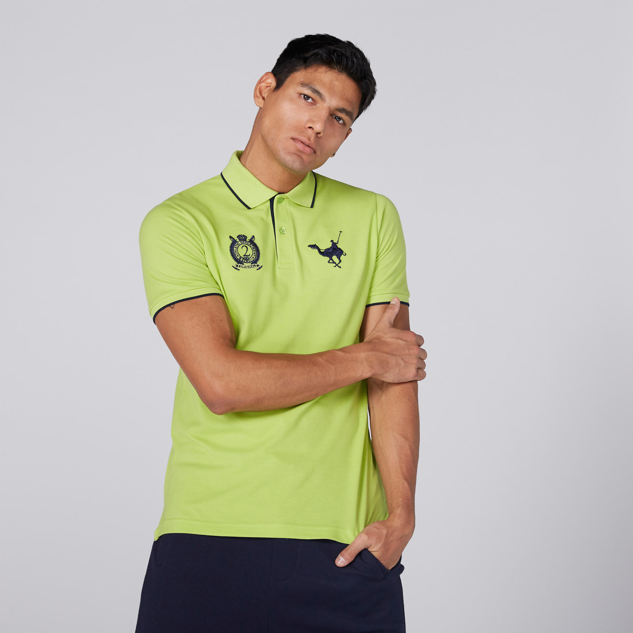 تيشيرت مطرّز بياقة بولو وأكمام قصيرة-men-clothing-tshirtsandpolos-tshirts-image-3