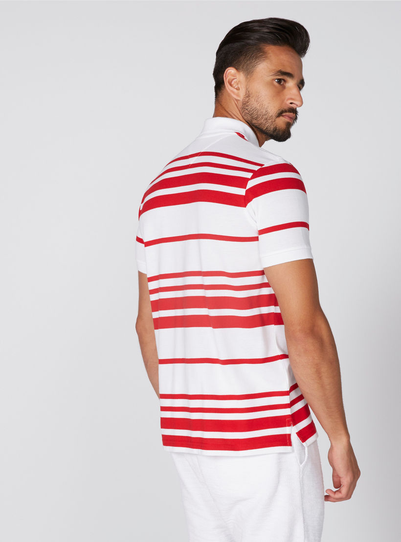 تيشيرت مقلّم بياقة بولو وأكمام قصيرة-men-clothing-tshirtsandpolos-tshirts-image-4