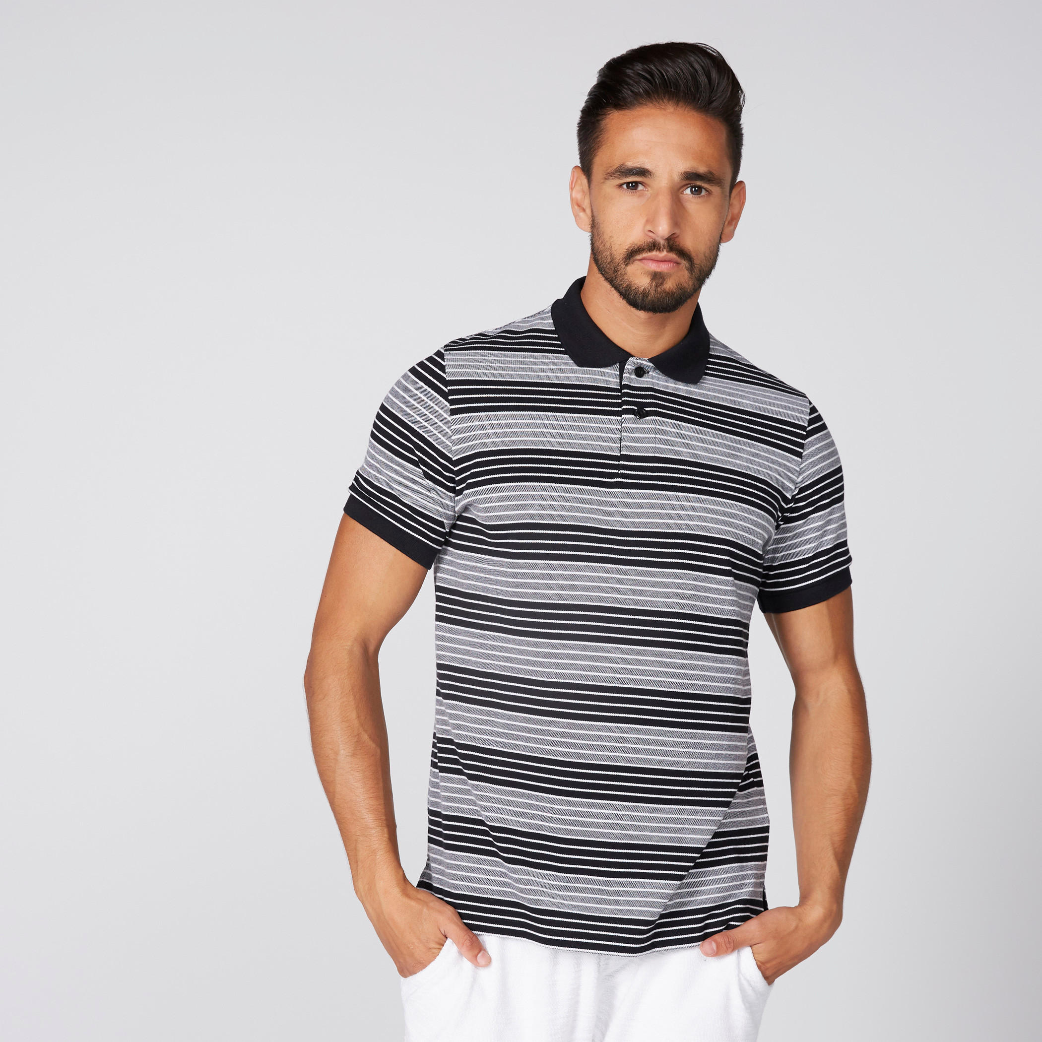 تيشيرت مقلّم بياقة بولو وأكمام قصيرة-men-clothing-tshirtsandpolos-tshirts-image-3