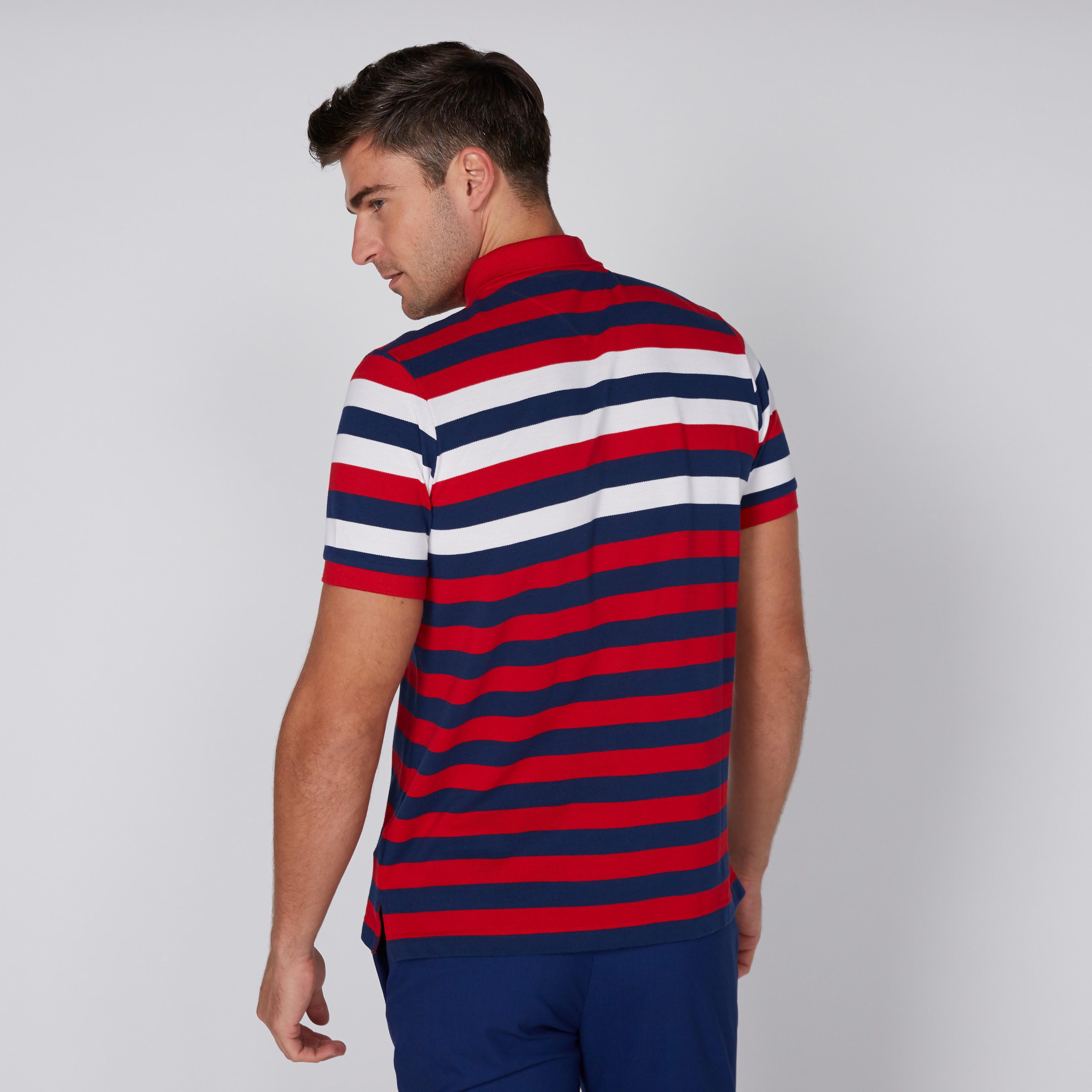 تيشيرت مقلّم بياقة بولو وأكمام قصيرة-men-clothing-tshirtsandpolos-tshirts-image-4
