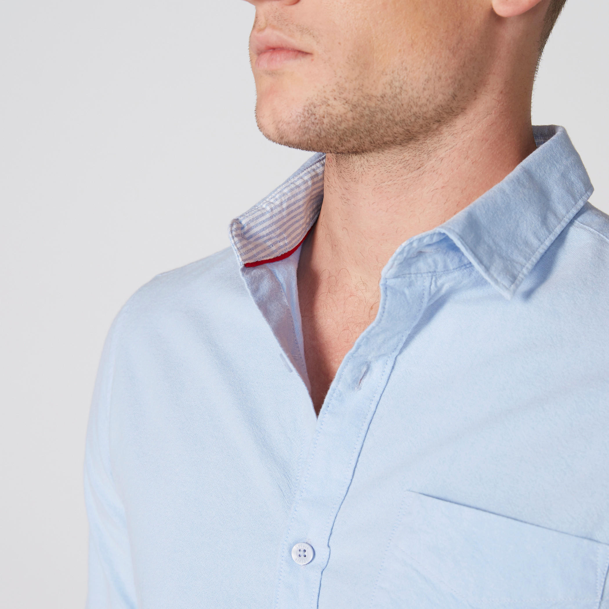 قميص بأكمام طويلة ووصلة أزرار كاملة-men-clothing-shirts-image-1