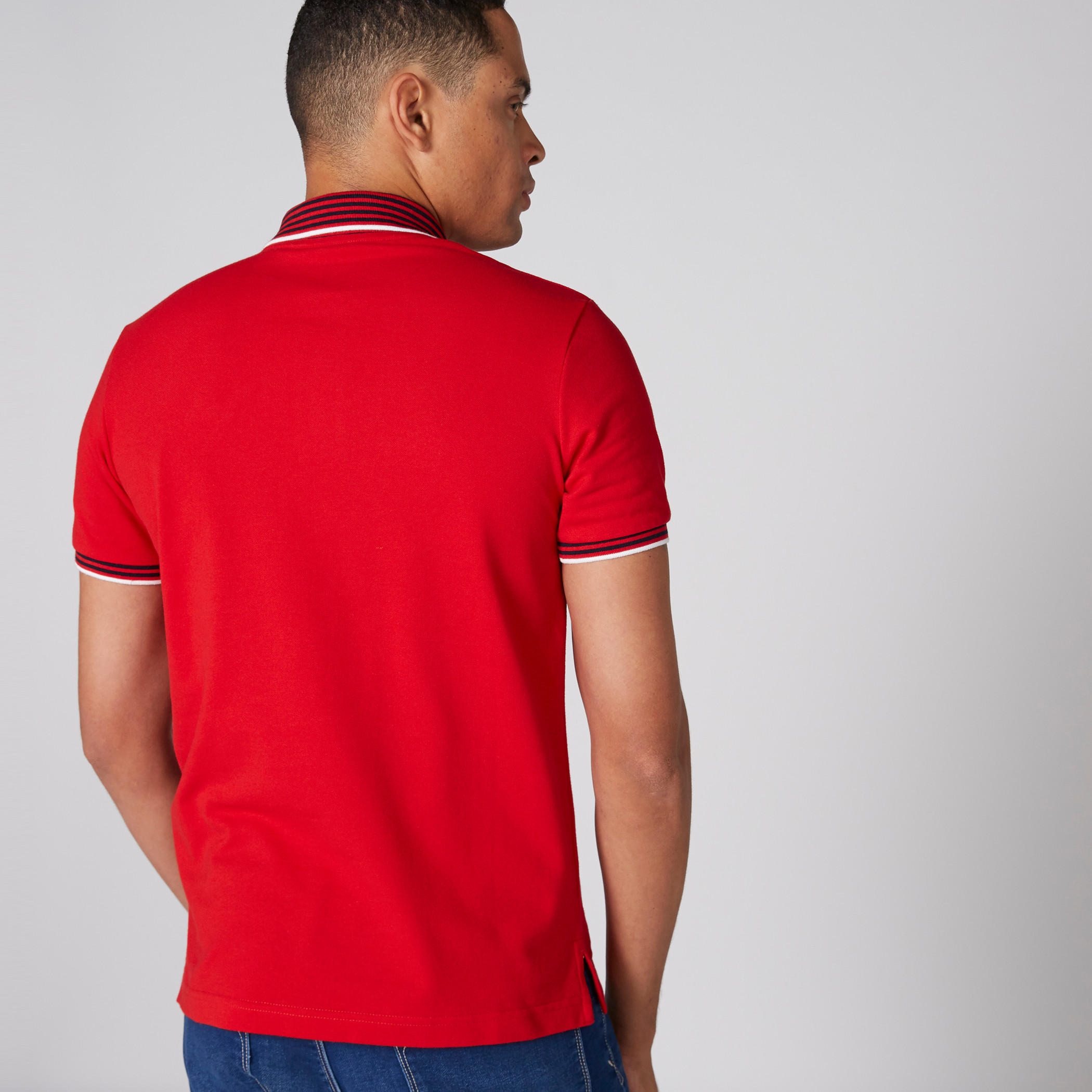 تيشيرت بياقة بولو وأكمام قصيرة-men-clothing-tshirtsandpolos-polos-image-2