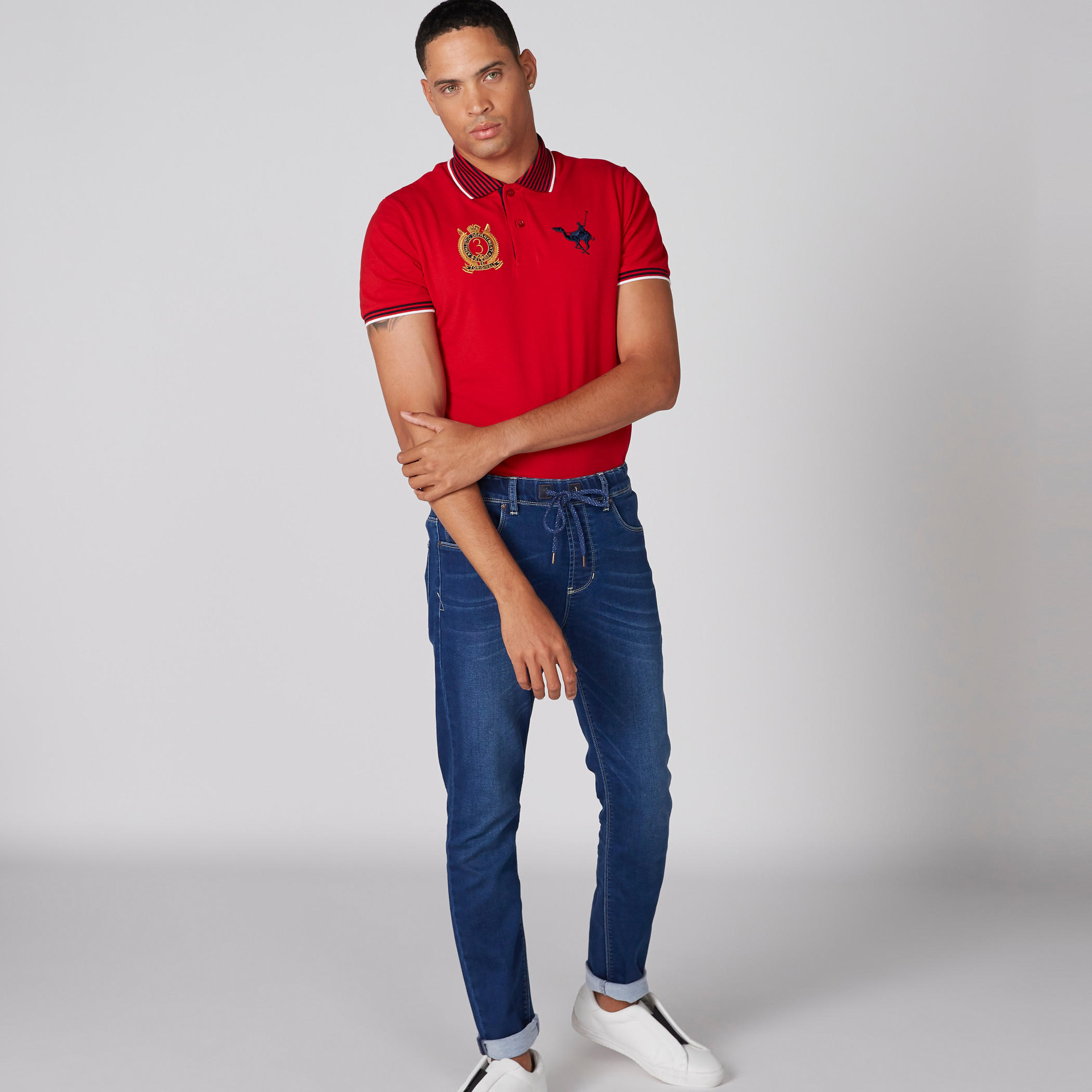 تيشيرت بياقة بولو وأكمام قصيرة-men-clothing-tshirtsandpolos-polos-image-3