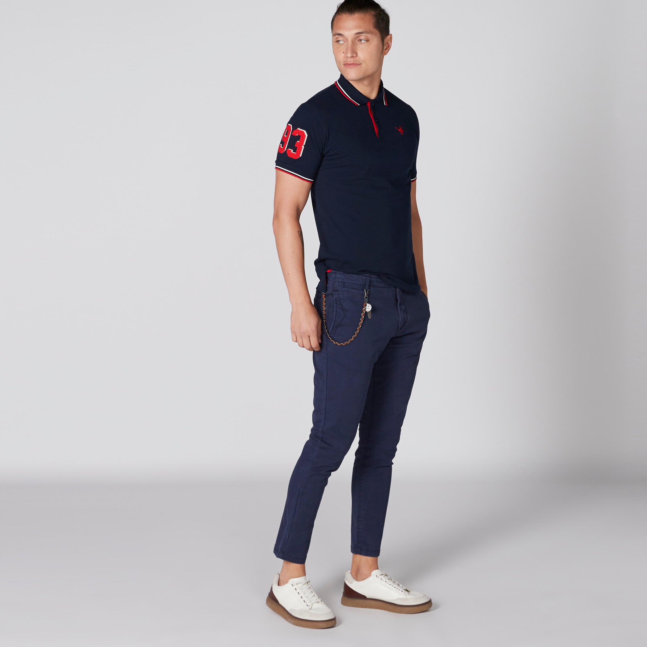 تيشيرت مطرّز بياقة بولو وأكمام قصيرة-men-clothing-tshirtsandpolos-polos-image-4