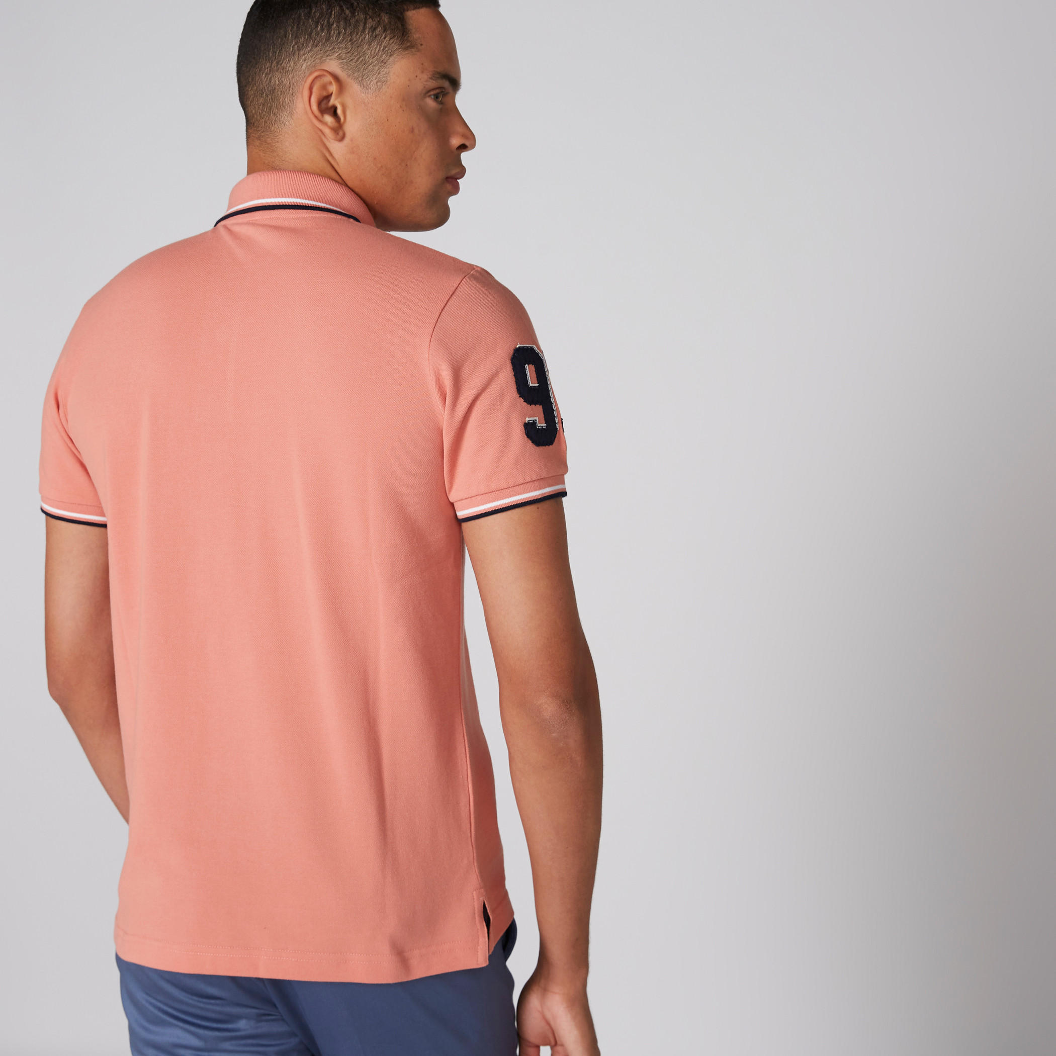 تيشيرت مطرّز بياقة بولو وأكمام قصيرة-men-clothing-tshirtsandpolos-polos-image-2