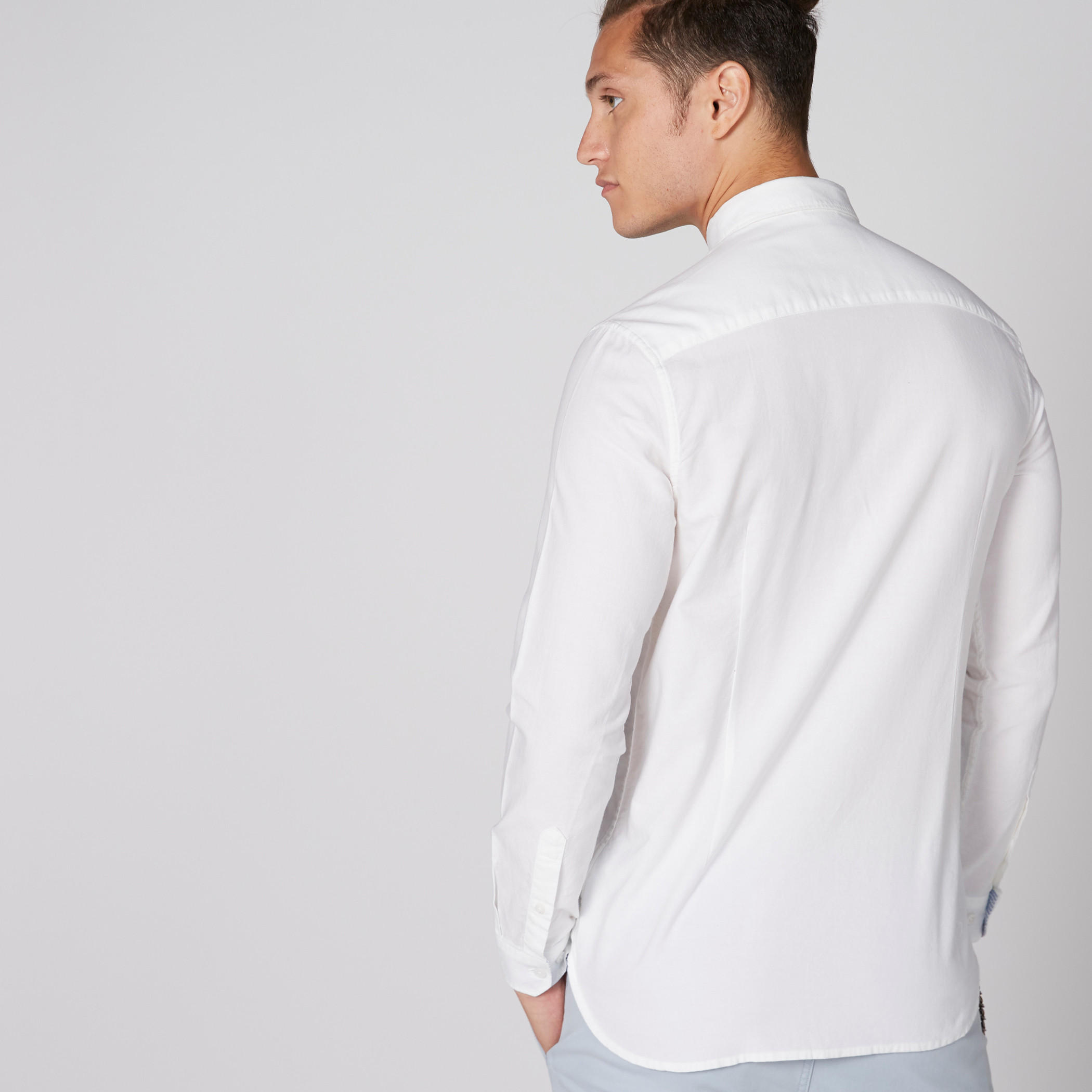 قميص بأكمام طويلة ووصلة أزرار كاملة-men-clothing-shirts-image-3