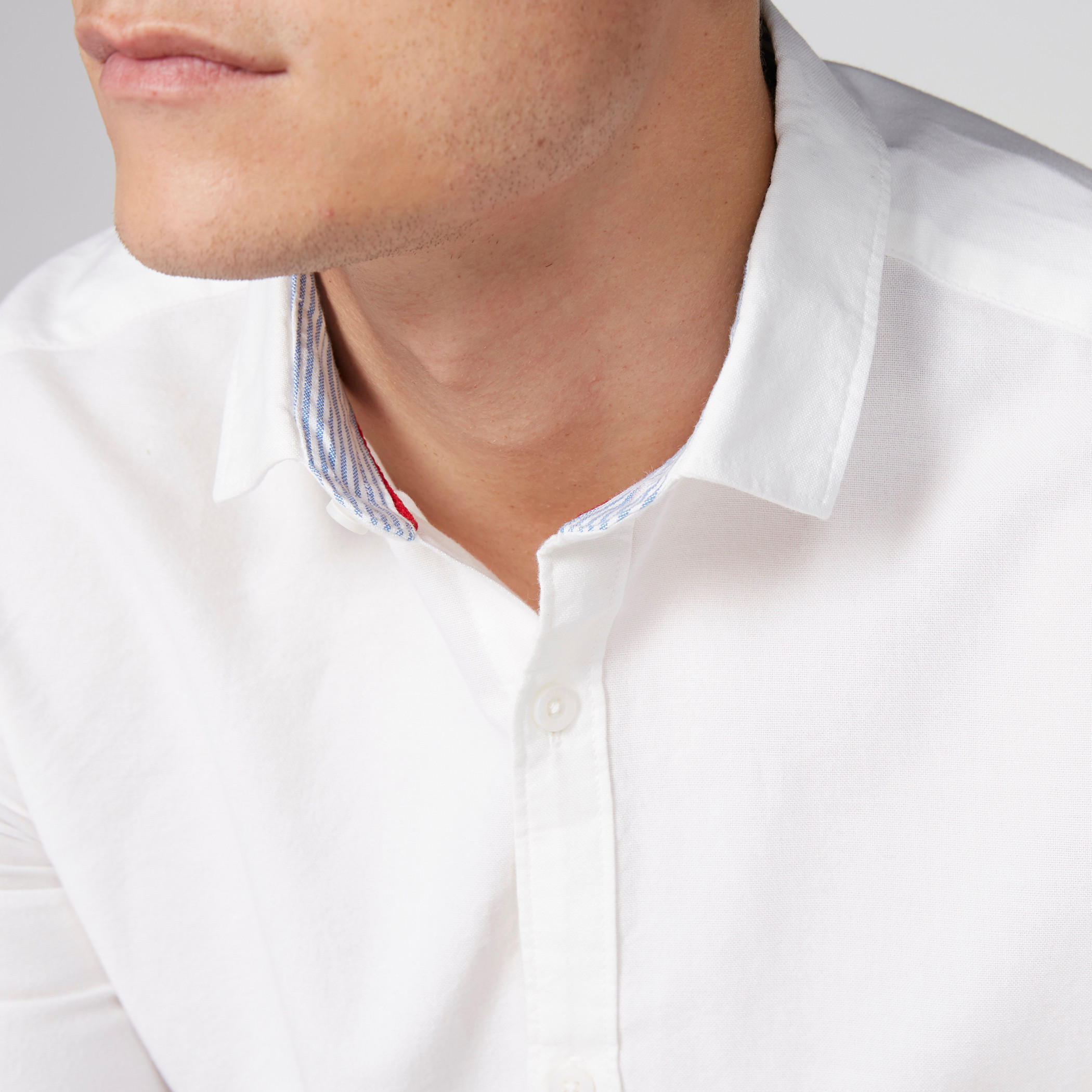 قميص بأكمام طويلة ووصلة أزرار كاملة-men-clothing-shirts-image-1