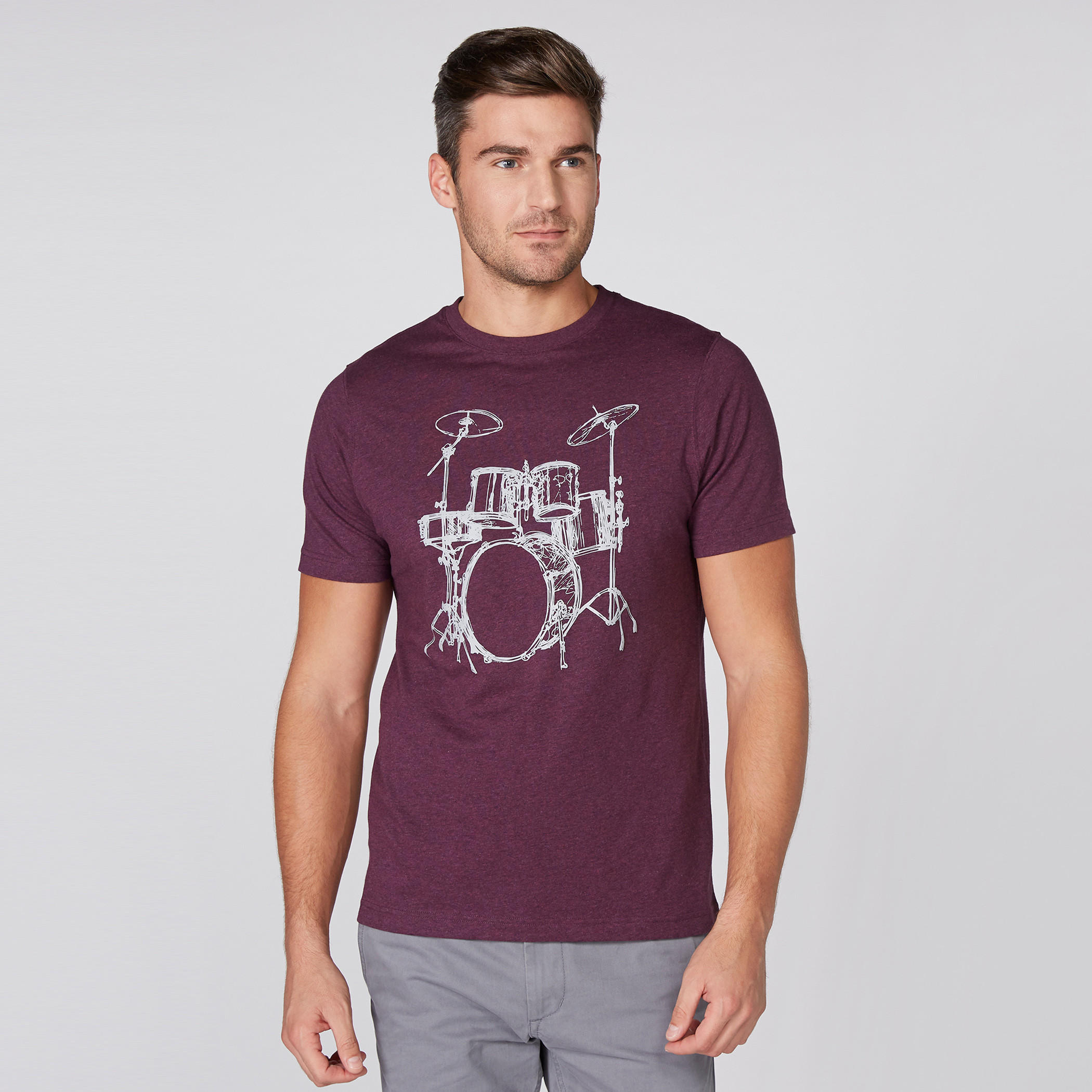 تيشيرت بياقة مستديرة وأكمام قصيرة مع طبعات-men-clothing-tshirtsandpolos-tshirts-image-4