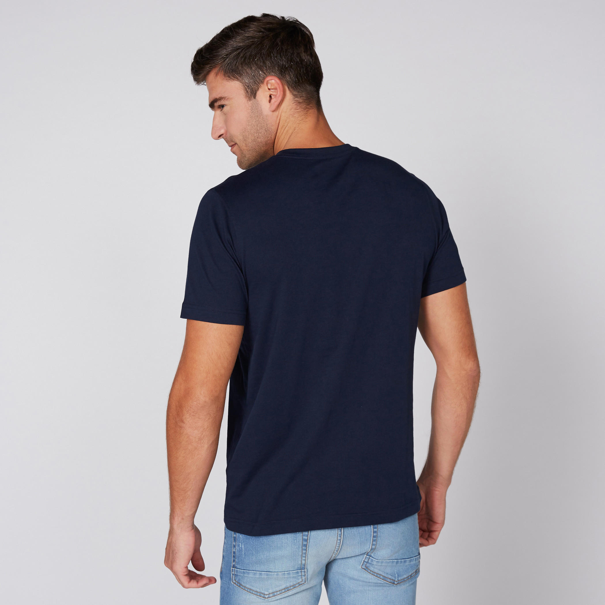 Printed T-Shirt with Round Neck and Short Sleeves-men-clothing-tshirtsandpolos-tshirts-image-5
