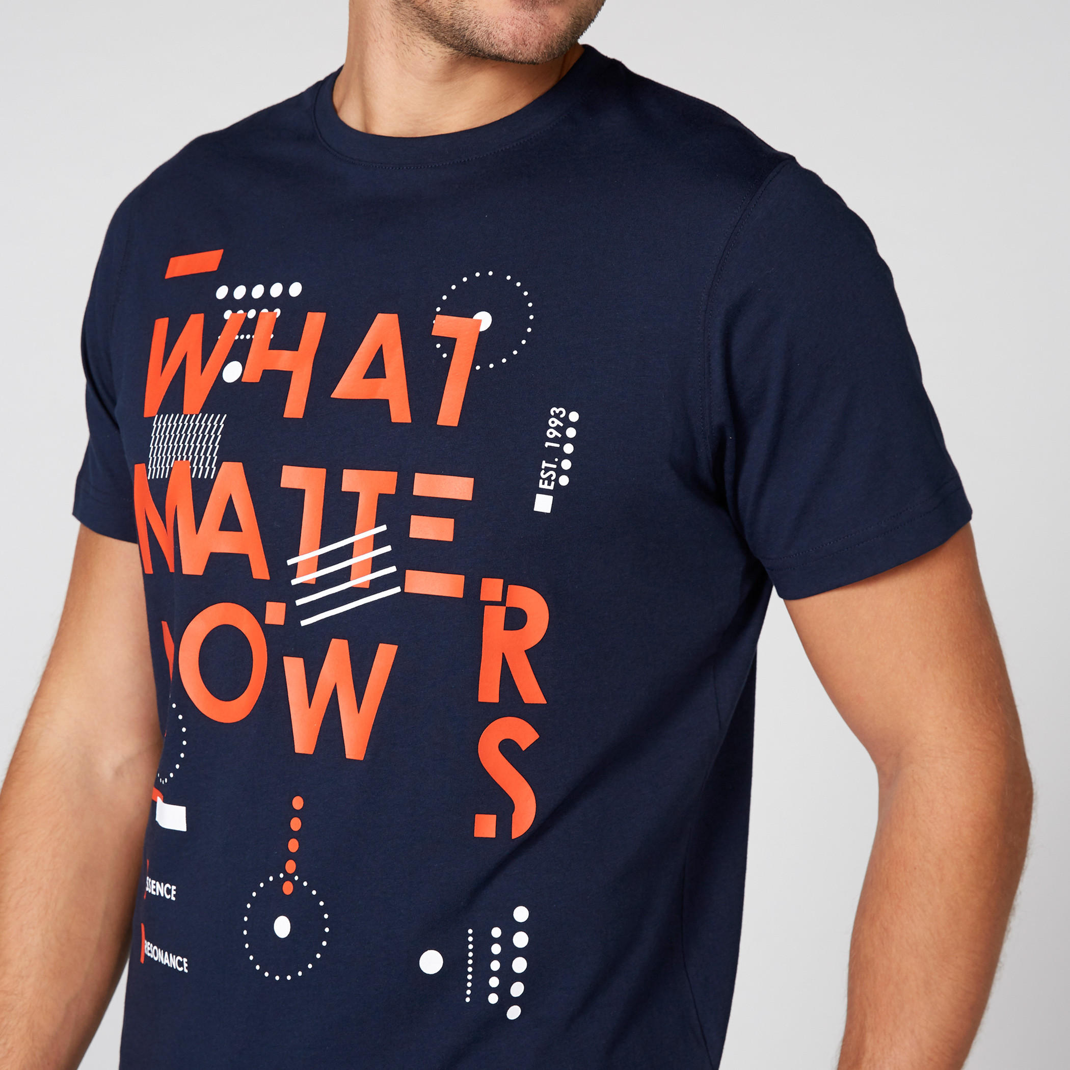 Printed T-Shirt with Round Neck and Short Sleeves-men-clothing-tshirtsandpolos-tshirts-image-3