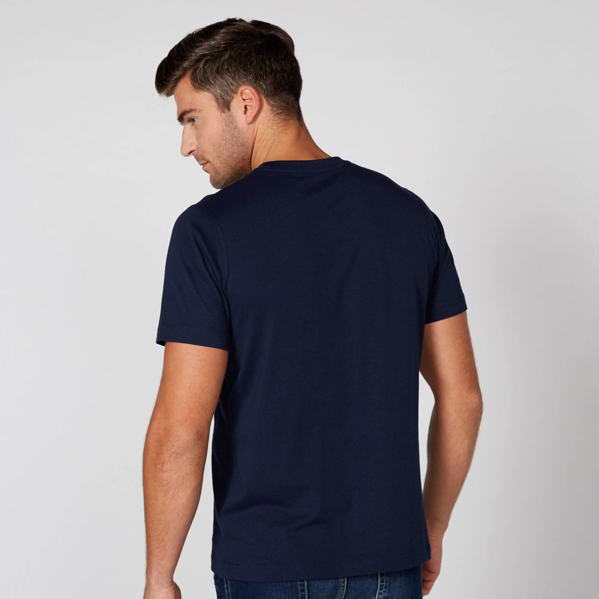 Printed T-Shirt with Round Neck and Short Sleeves-men-clothing-tshirtsandpolos-tshirts-image-4