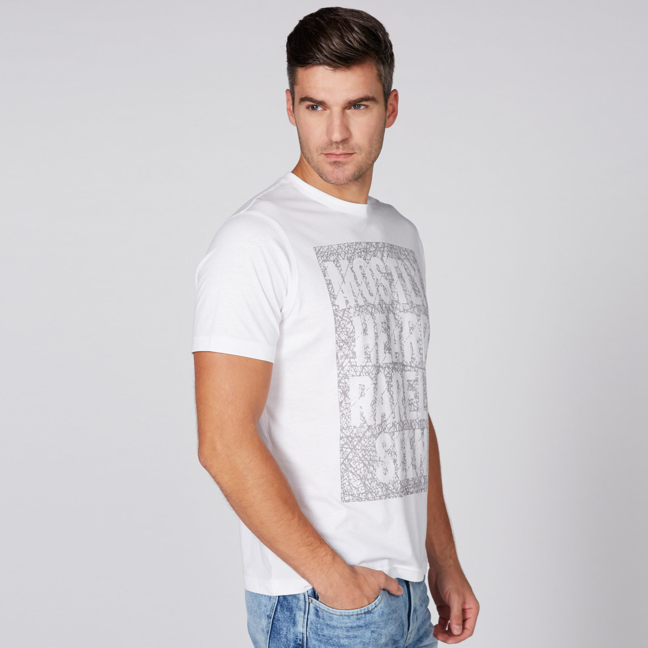 Printed T-Shirt with Round Neck and Short Sleeves-men-clothing-tshirtsandpolos-tshirts-image-2