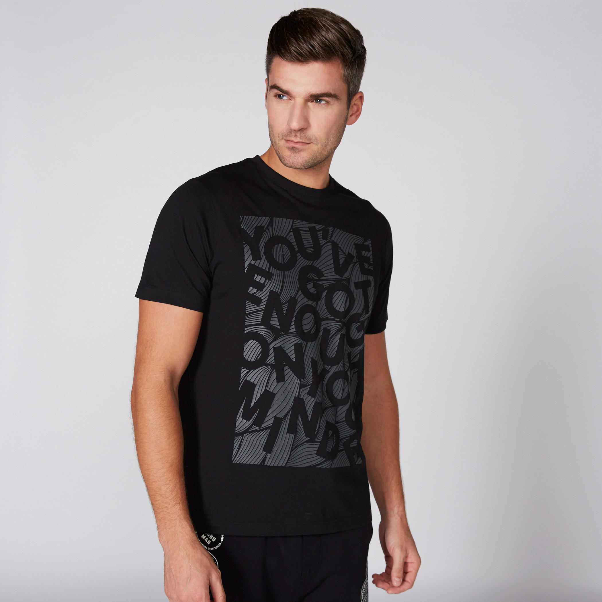 Printed T-Shirt with Round Neck and Short Sleeves-men-clothing-tshirtsandpolos-tshirts-image-4