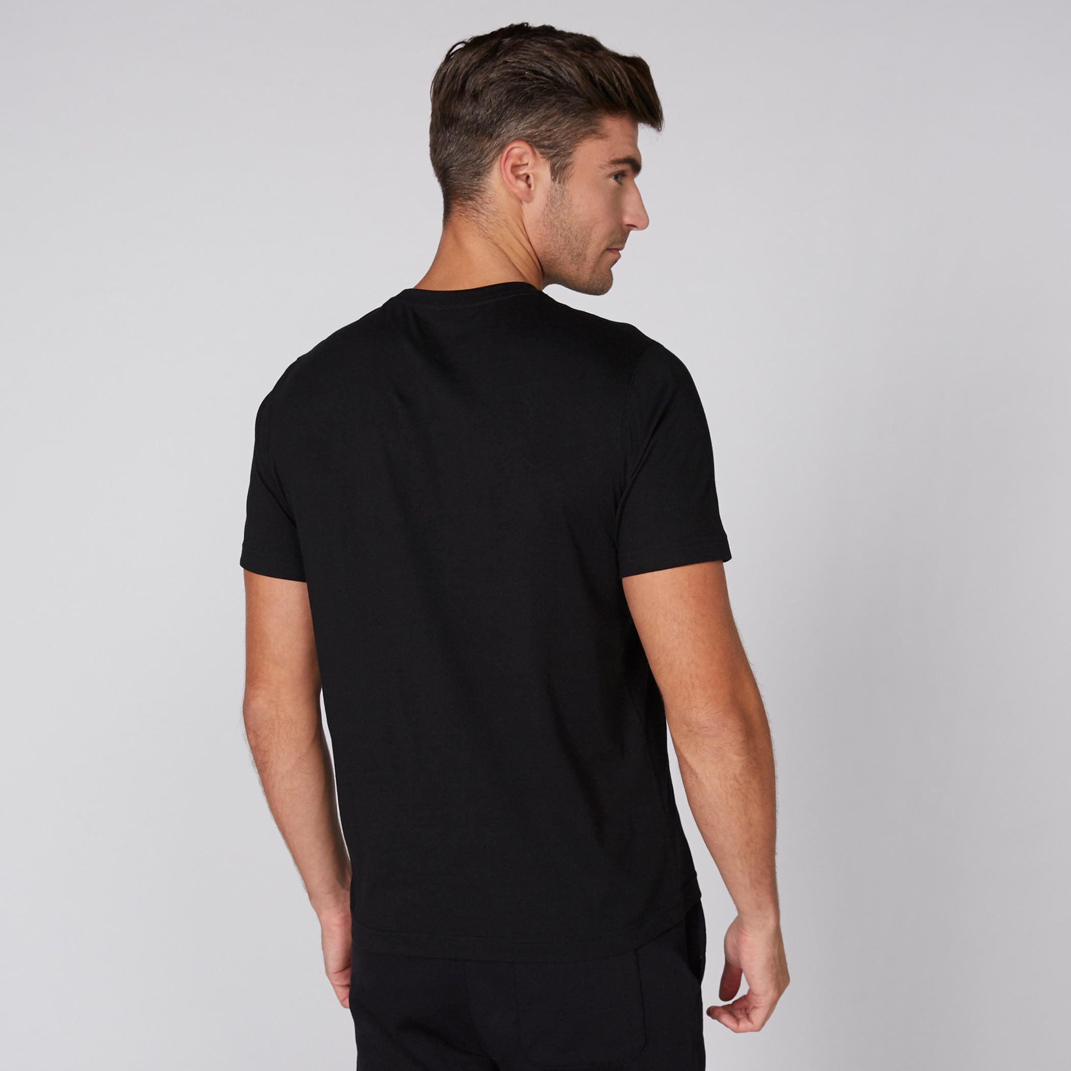 Printed T-Shirt with Round Neck and Short Sleeves-men-clothing-tshirtsandpolos-tshirts-image-4