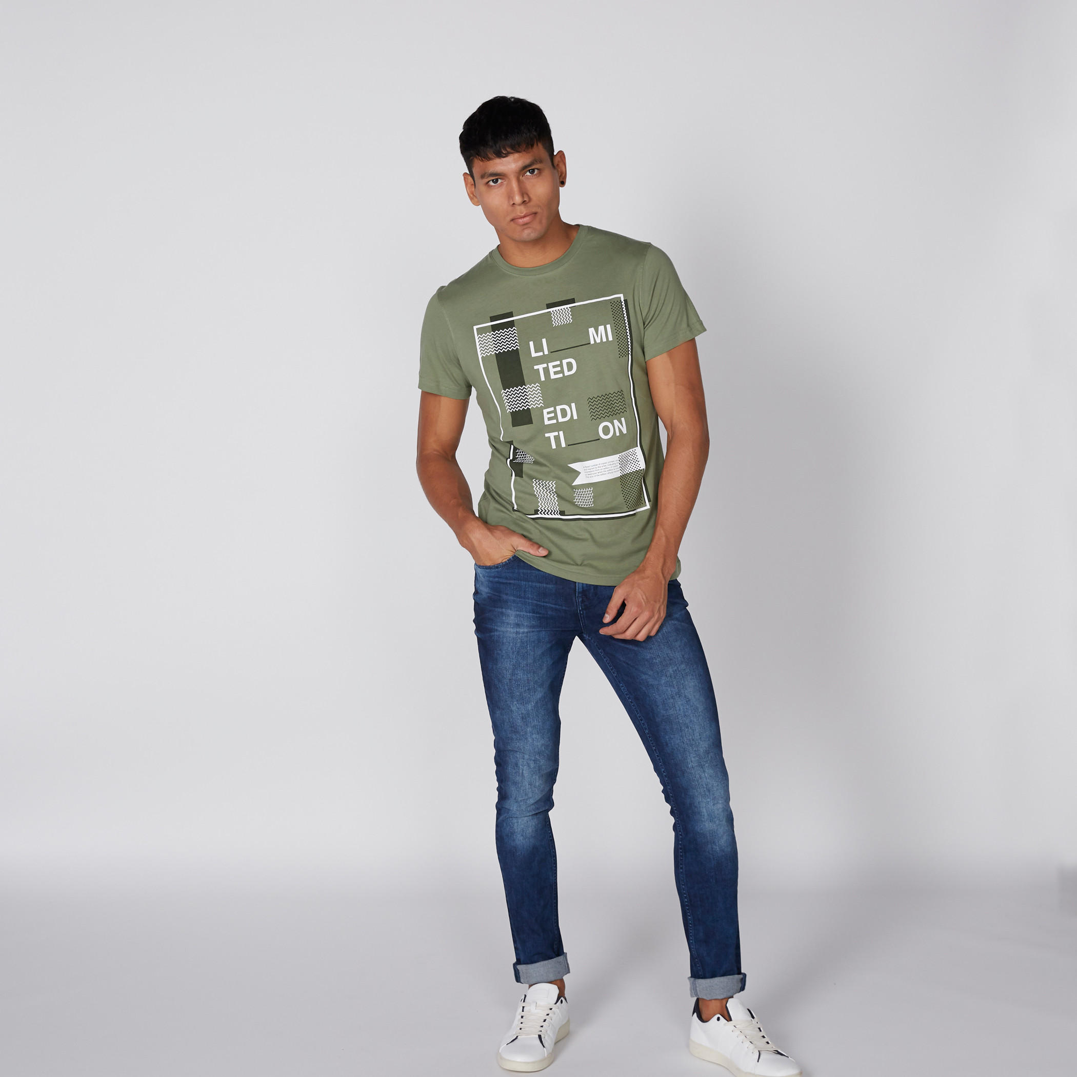 Printed T-Shirt with Round Neck and Short Sleeves-men-clothing-tshirtsandpolos-tshirts-image-3