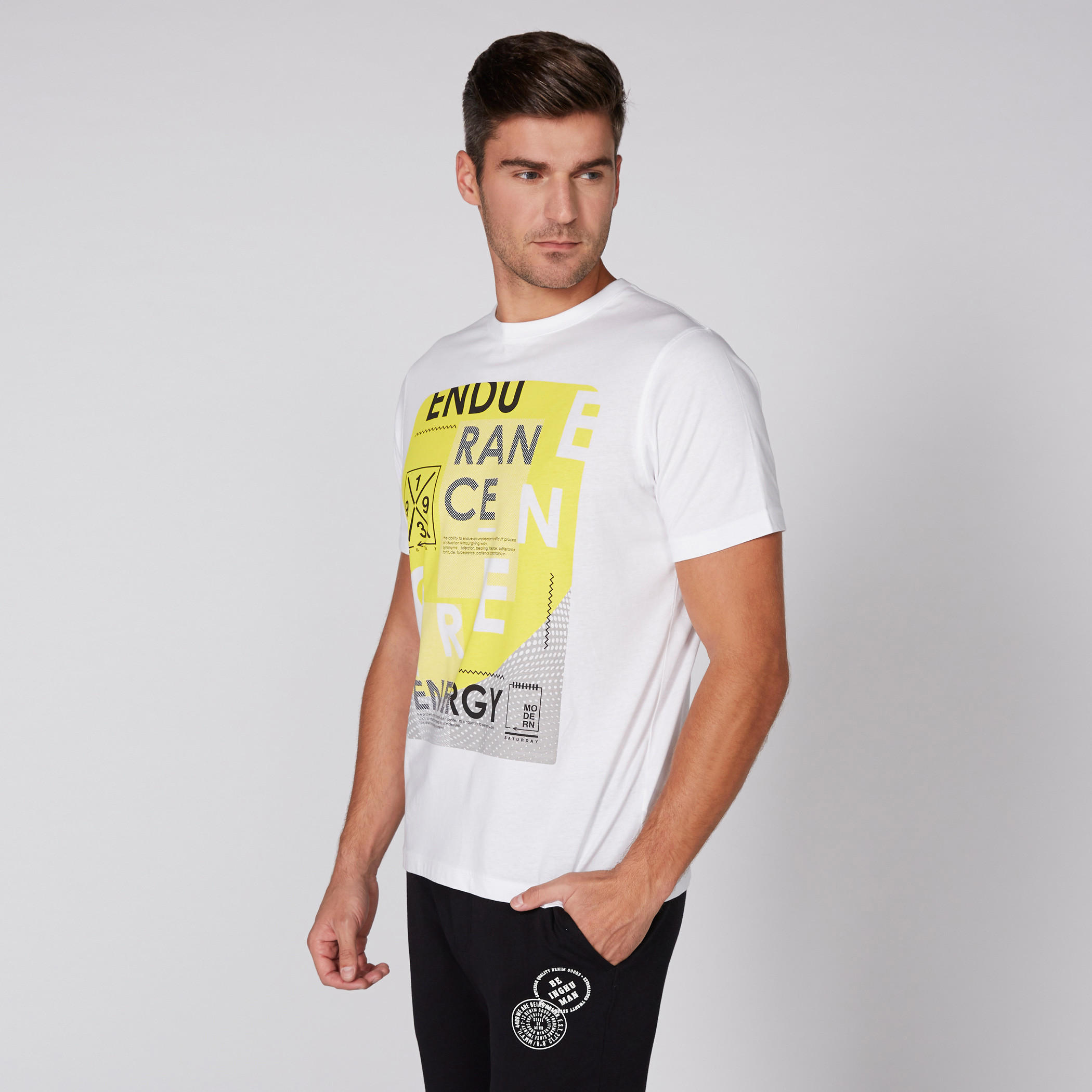 Printed T-Shirt with Round Neck and Short Sleeves-men-clothing-tshirtsandpolos-tshirts-image-1