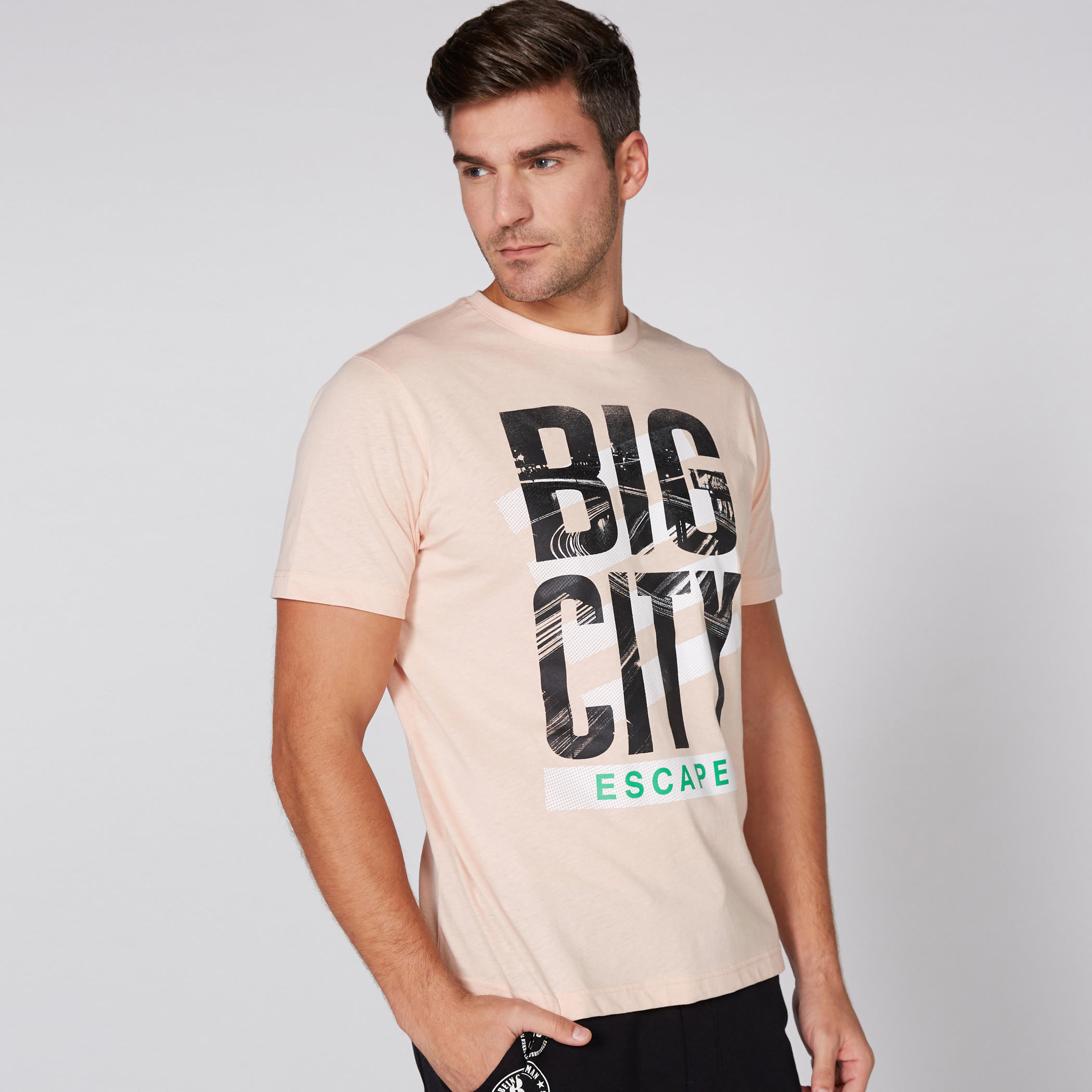 Printed T-Shirt with Round Neck and Short Sleeves-men-clothing-tshirtsandpolos-tshirts-image-3