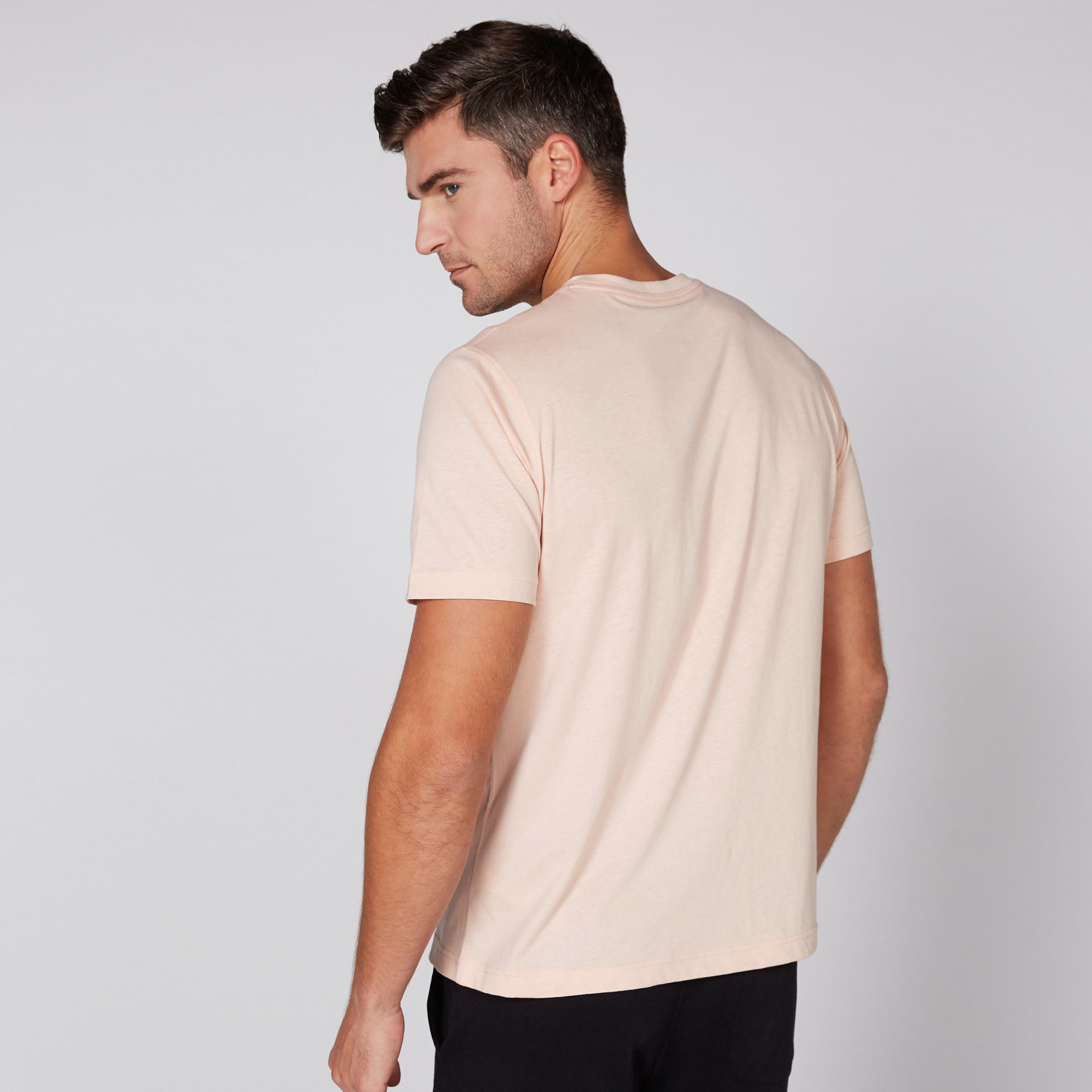 Printed T-Shirt with Round Neck and Short Sleeves-men-clothing-tshirtsandpolos-tshirts-image-4