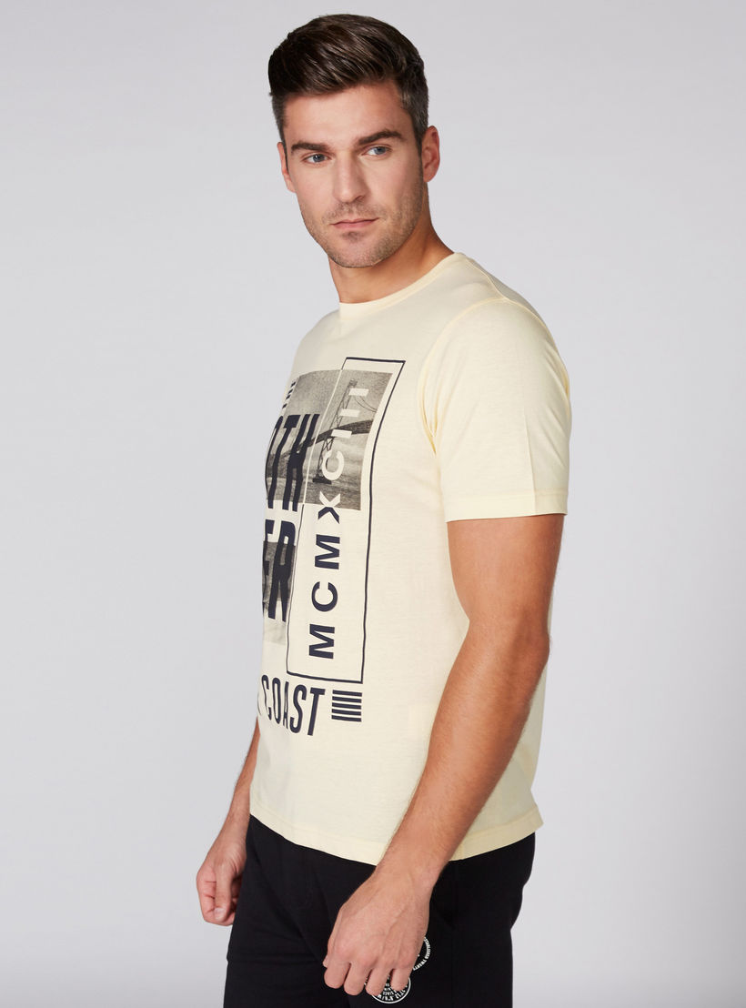 Printed T-Shirt with Round Neck and Short Sleeves-men-clothing-tshirtsandpolos-tshirts-image-3