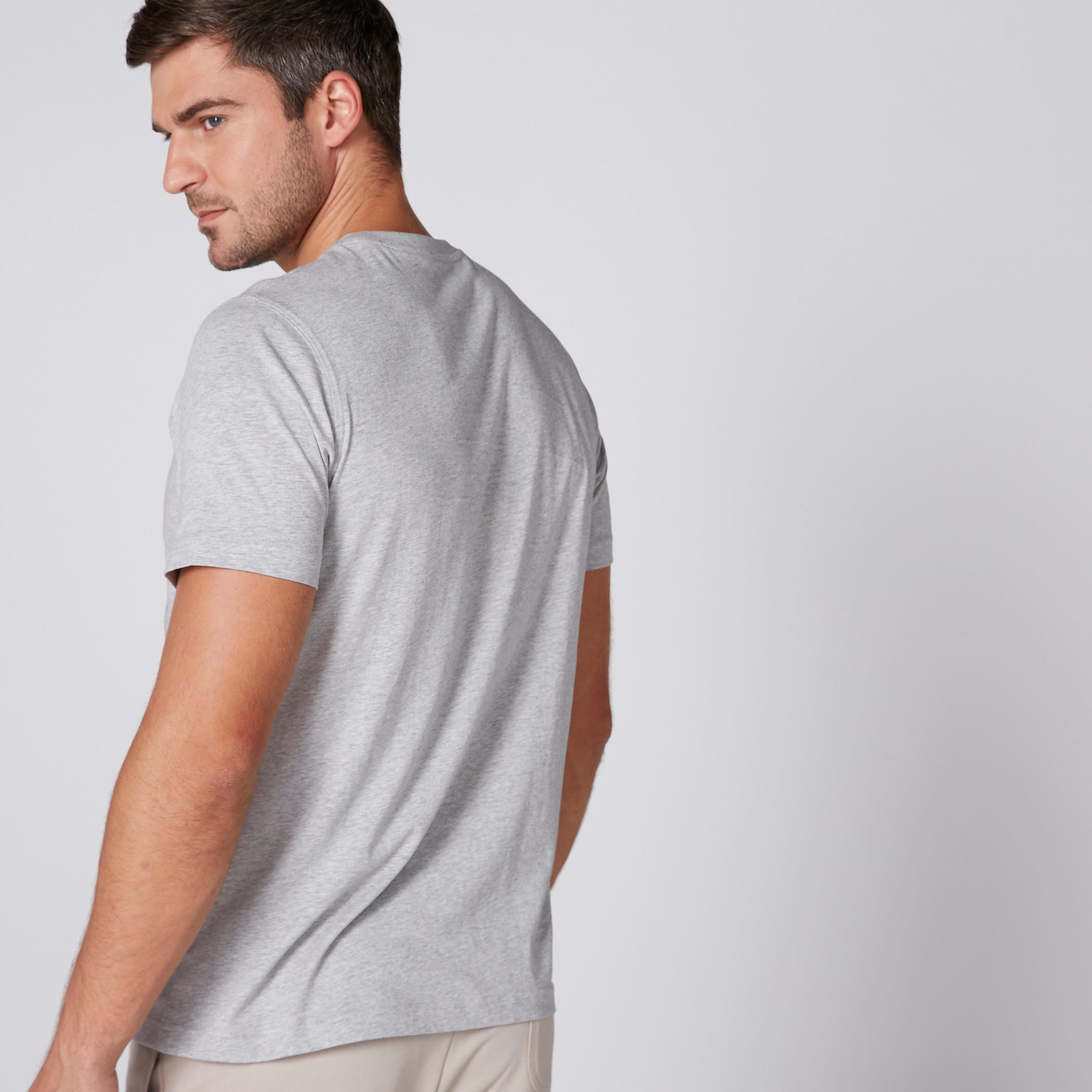 Printed T-Shirt with Round Neck and Short Sleeves-men-clothing-tshirtsandpolos-tshirts-image-2