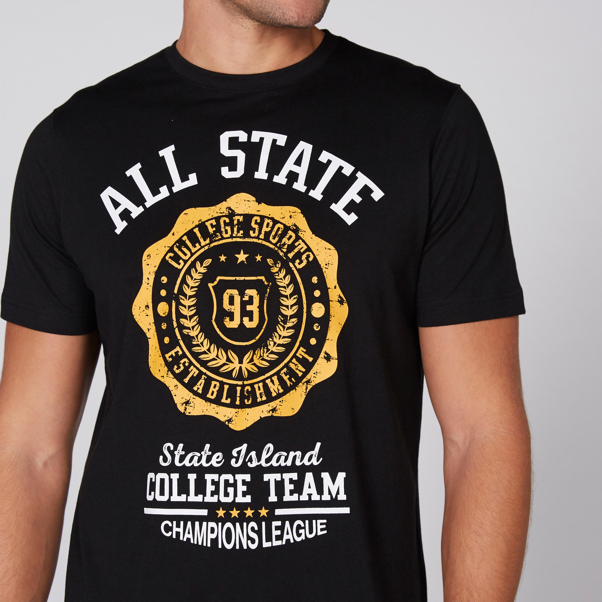 Printed T-Shirt with Round Neck and Short Sleeves-men-clothing-tshirtsandpolos-tshirts-image-3