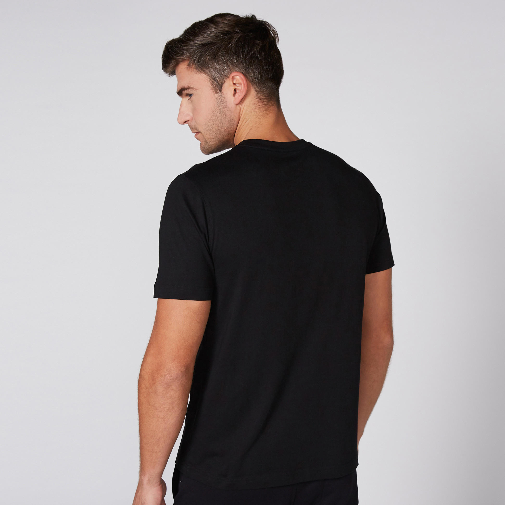 Printed T-Shirt with Round Neck and Short Sleeves-men-clothing-tshirtsandpolos-tshirts-image-4