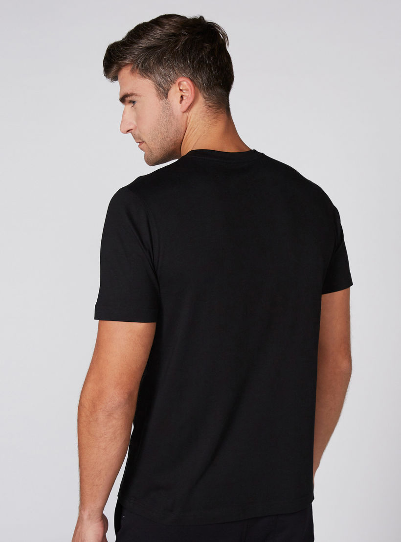 Printed T-Shirt with Round Neck and Short Sleeves-men-clothing-tshirtsandpolos-tshirts-image-4