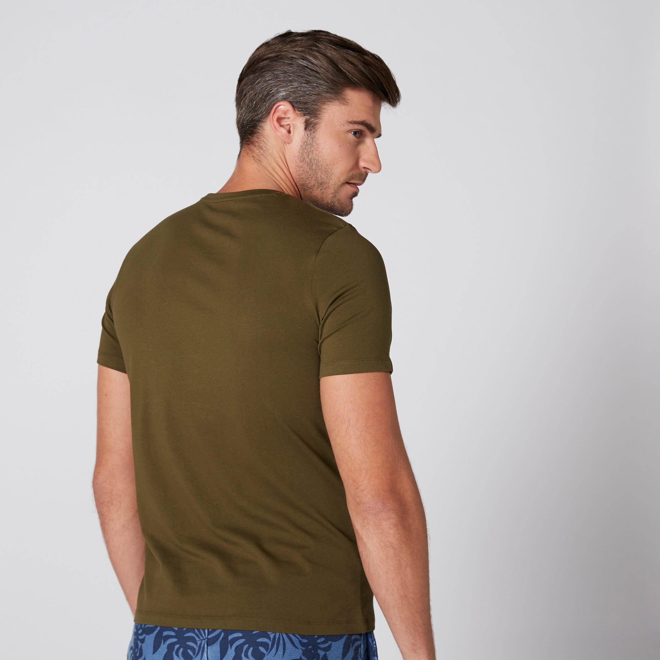 Round Neck T-Shirt with Short Sleeves-men-clothing-tshirtsandpolos-tshirts-image-3