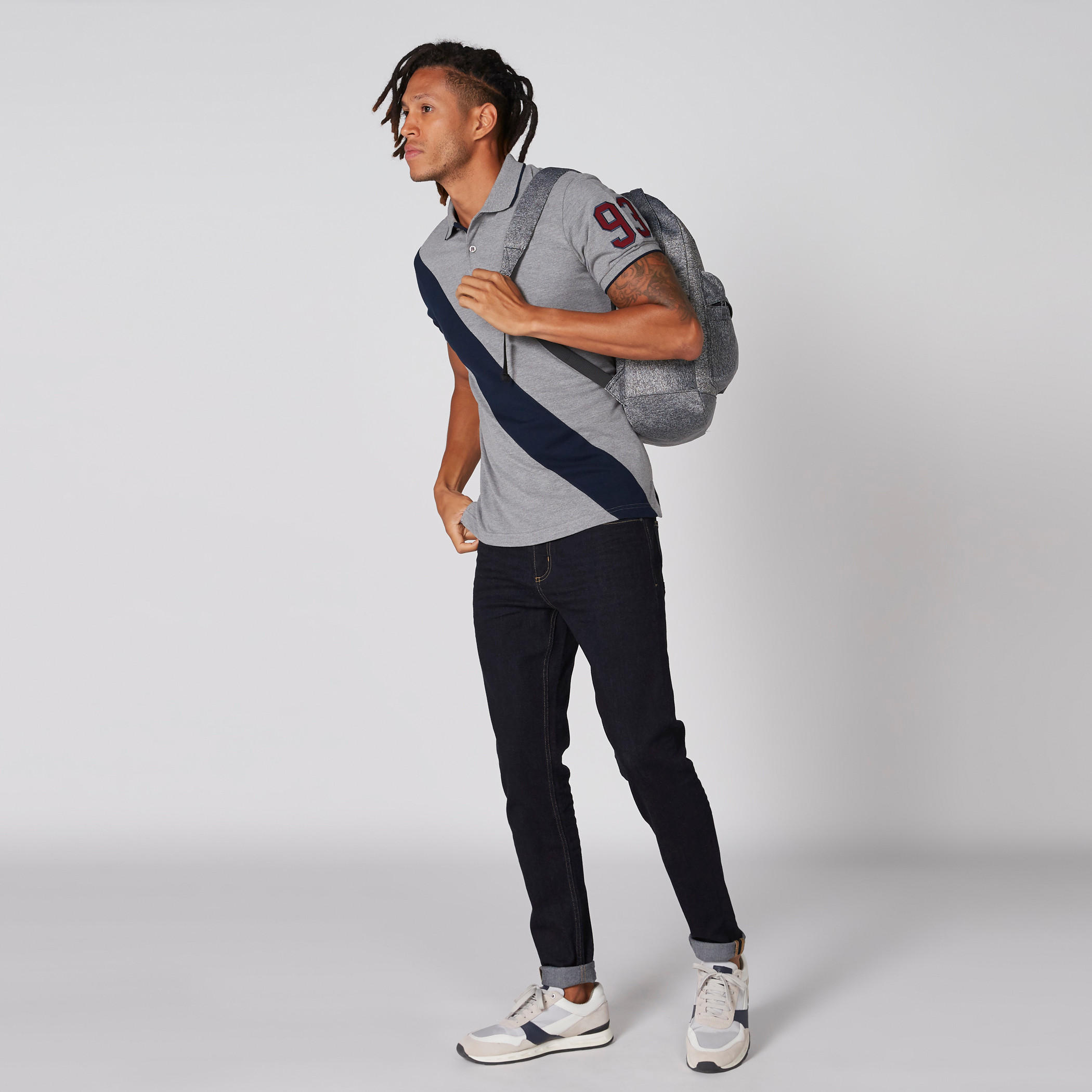 تيشيرت مطرّز بياقة بولو وأكمام قصيرة-men-clothing-tshirtsandpolos-polos-image-3