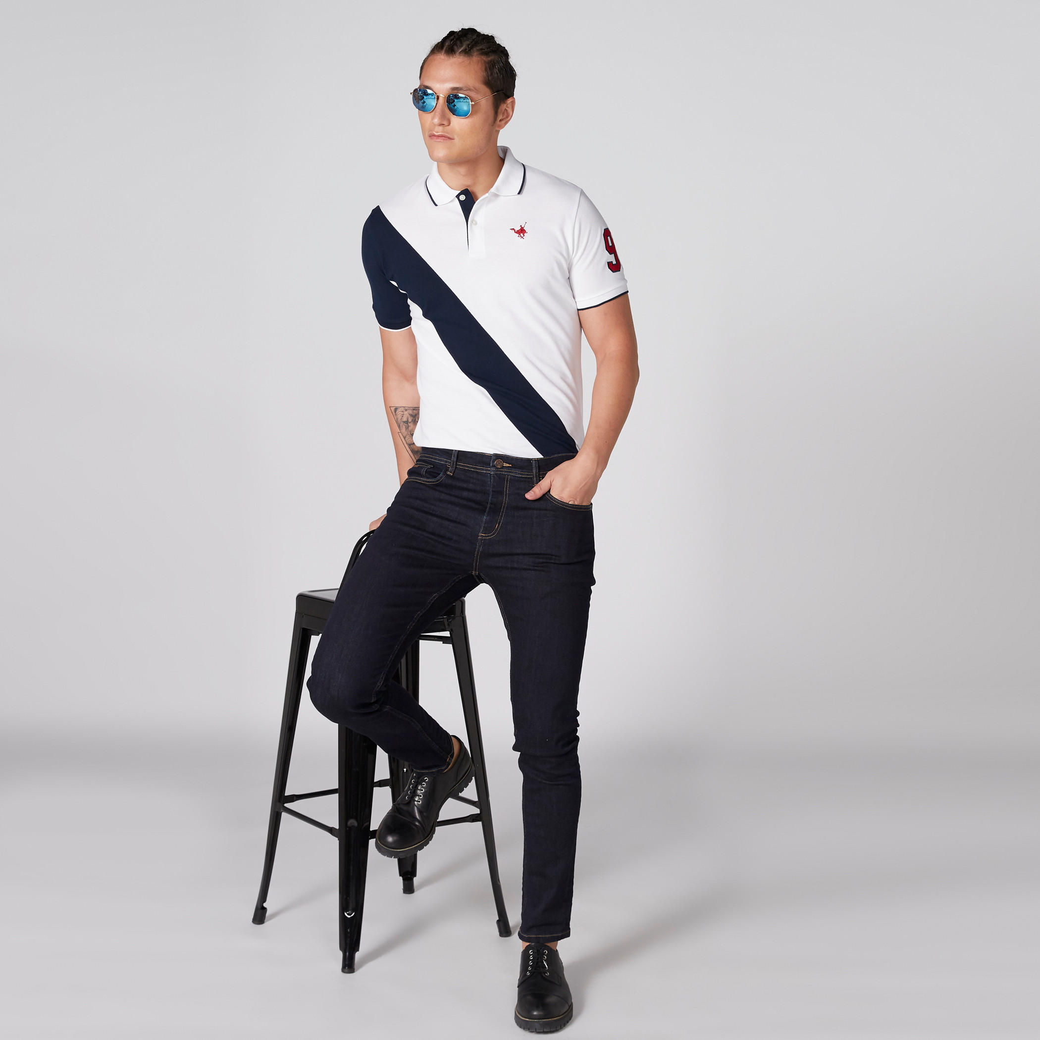 تيشيرت بياقة بولو وأكمام قصيرة-men-clothing-tshirtsandpolos-polos-image-3