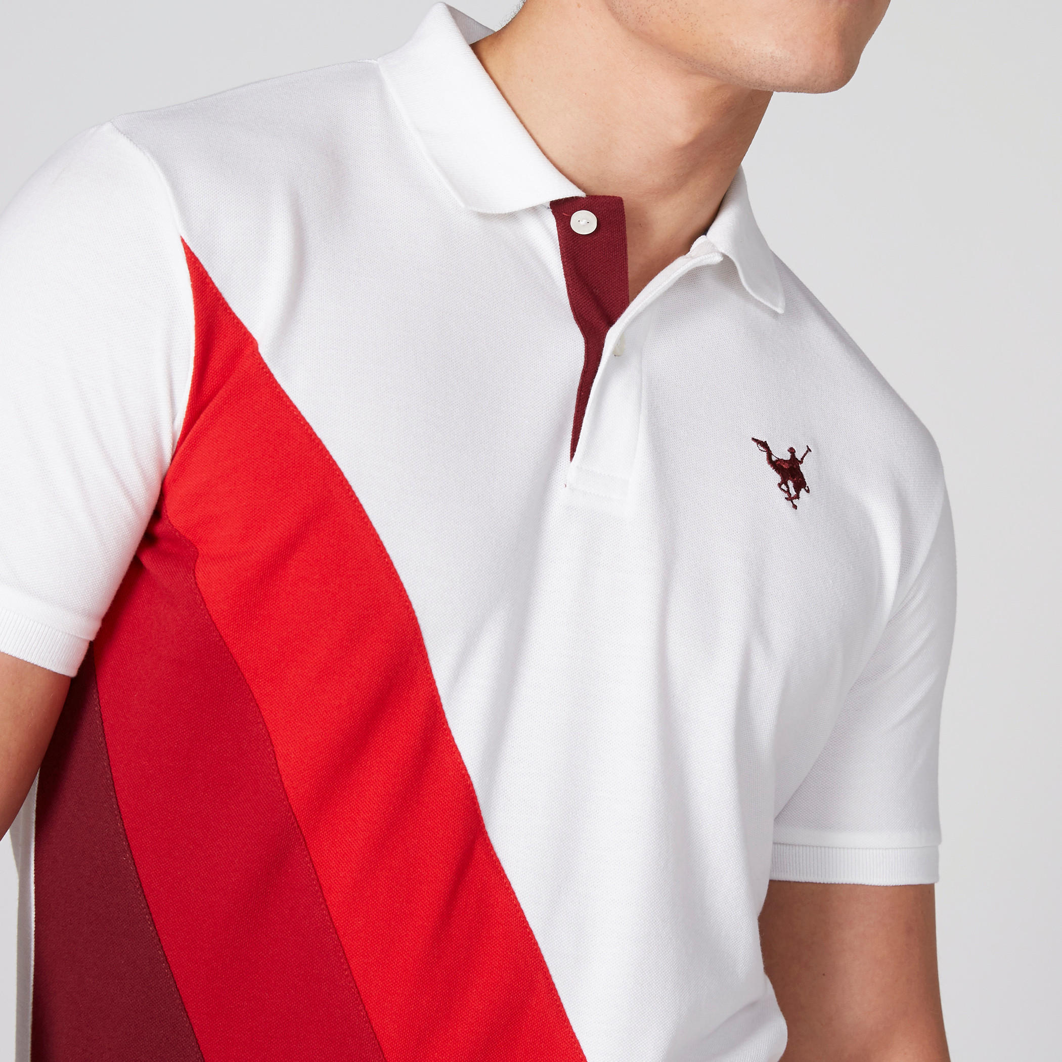 تيشيرت بياقة بولو وأكمام قصيرة وطبعات-men-clothing-tshirtsandpolos-polos-image-4