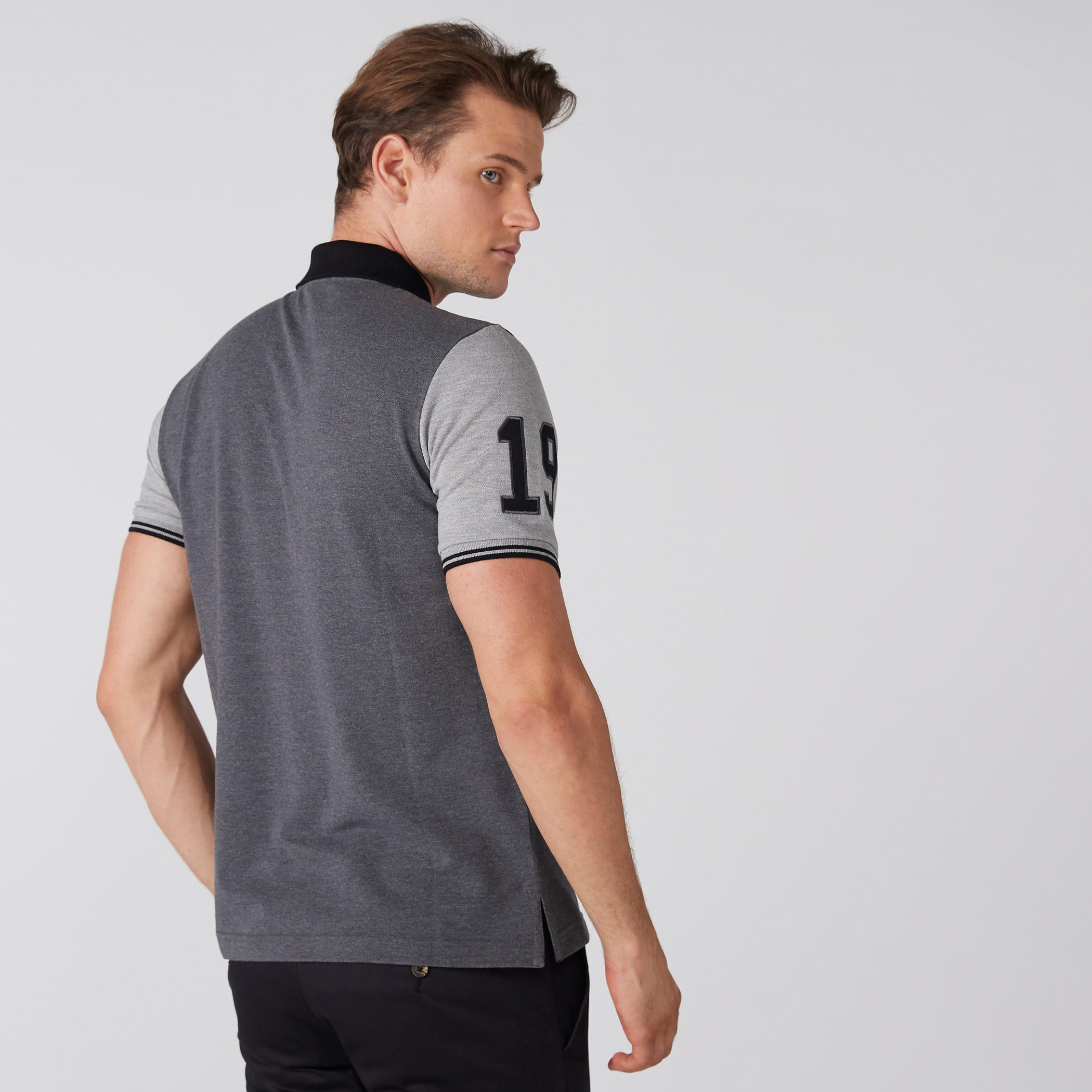 تيشرت بطبعة وياقة بولو وأكمام قصيرة-men-clothing-tshirtsandpolos-polos-image-3