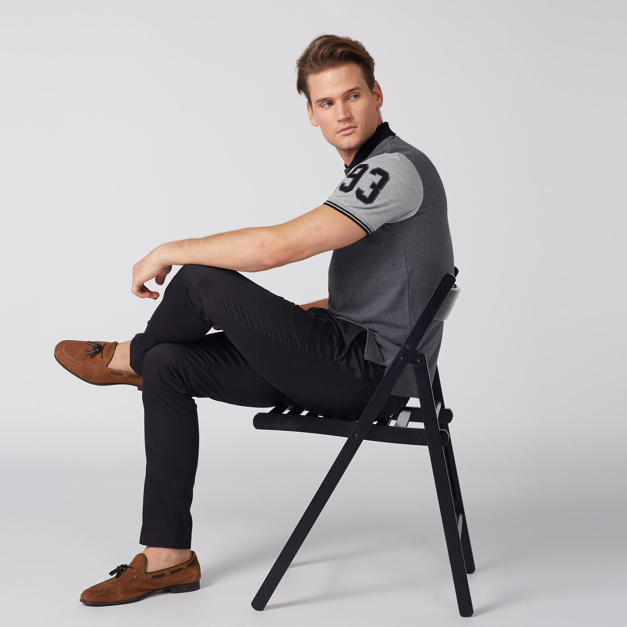تيشرت بطبعة وياقة بولو وأكمام قصيرة-men-clothing-tshirtsandpolos-polos-image-4