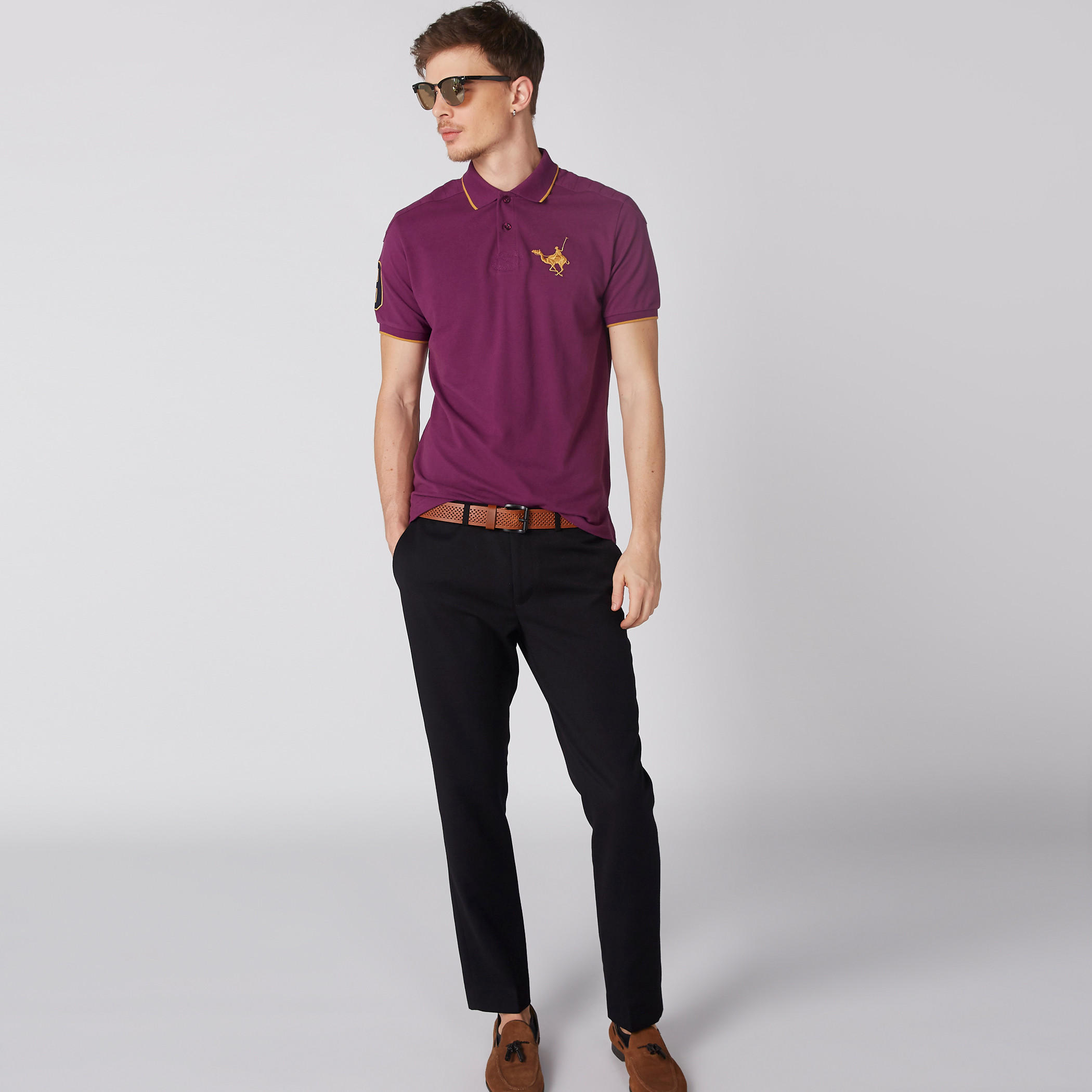 تيشيرت بياقة بولو وأكمام قصيرة-men-clothing-tshirtsandpolos-polos-image-3