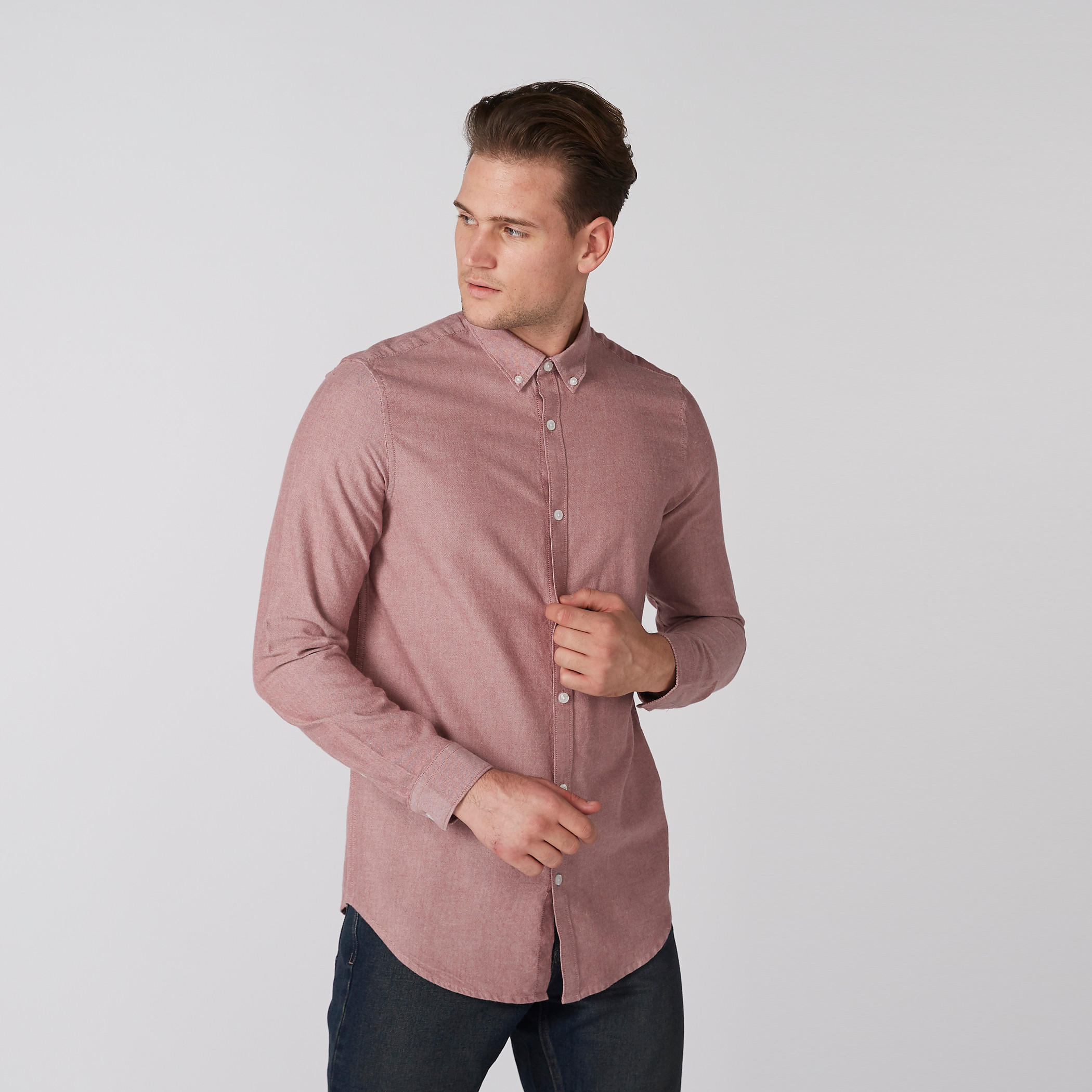 قميص بأكمام طويلة وأزرار-men-clothing-shirts-image-1