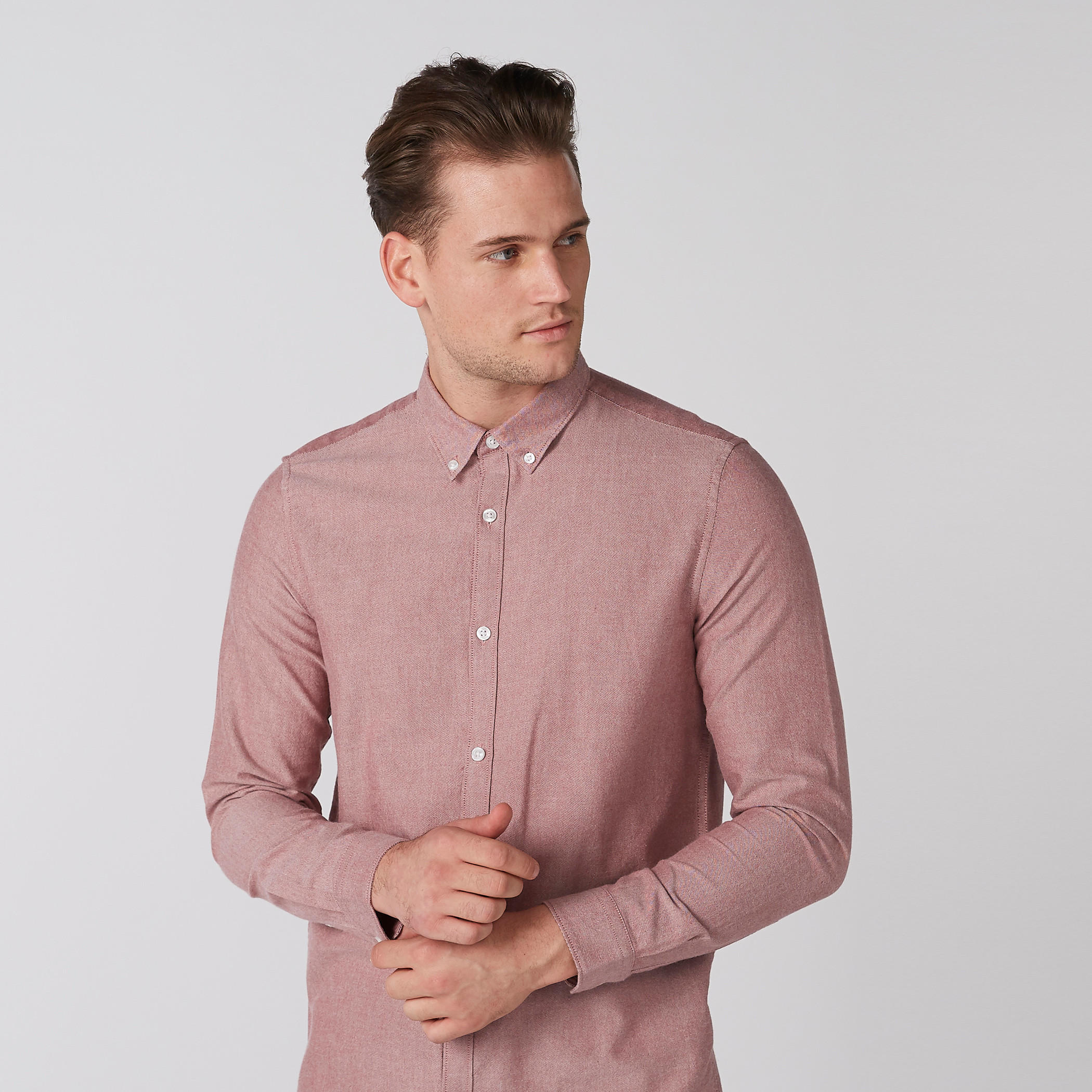 قميص بأكمام طويلة وأزرار-men-clothing-shirts-image-3