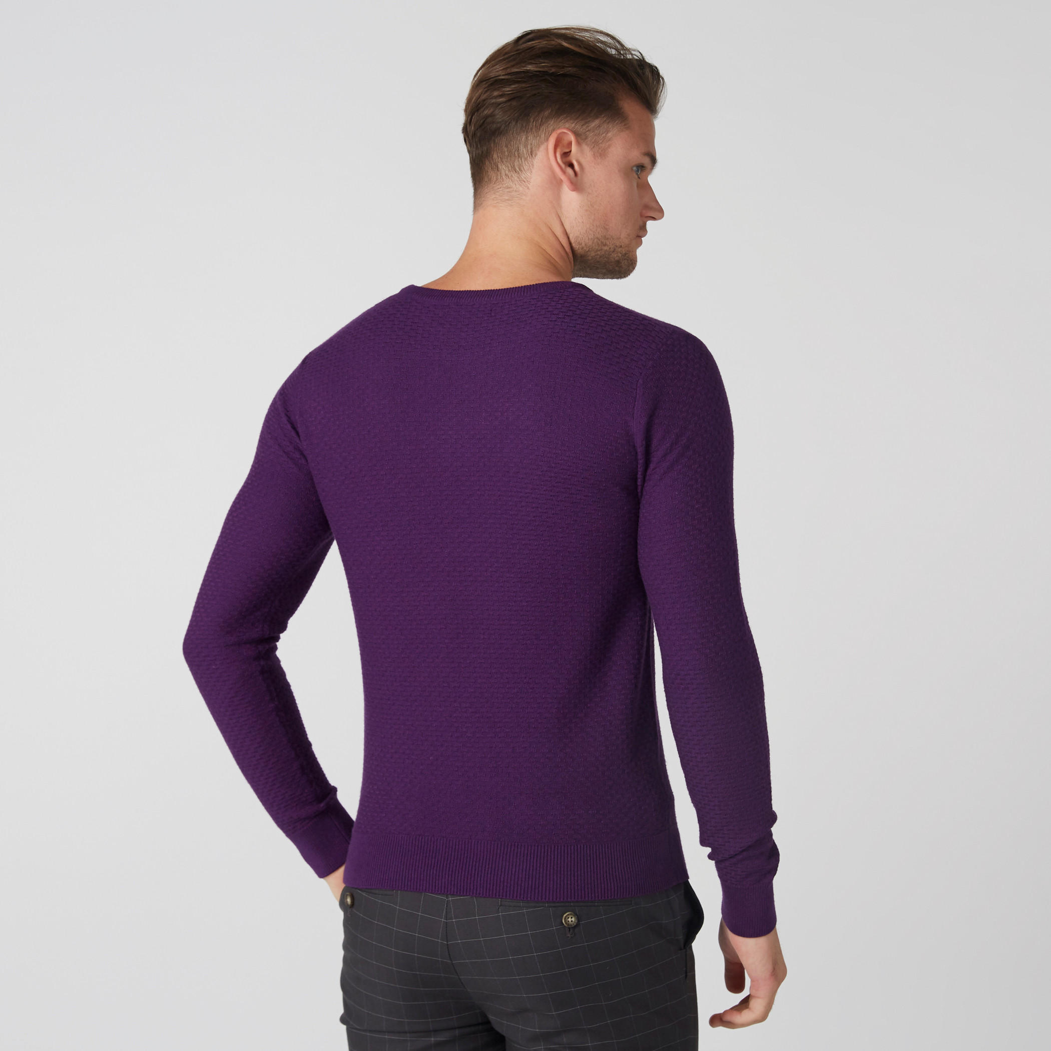سويتر بأكمام طويلة وياقة مستديرة-men-clothing-sweatersandpullovers-image-3