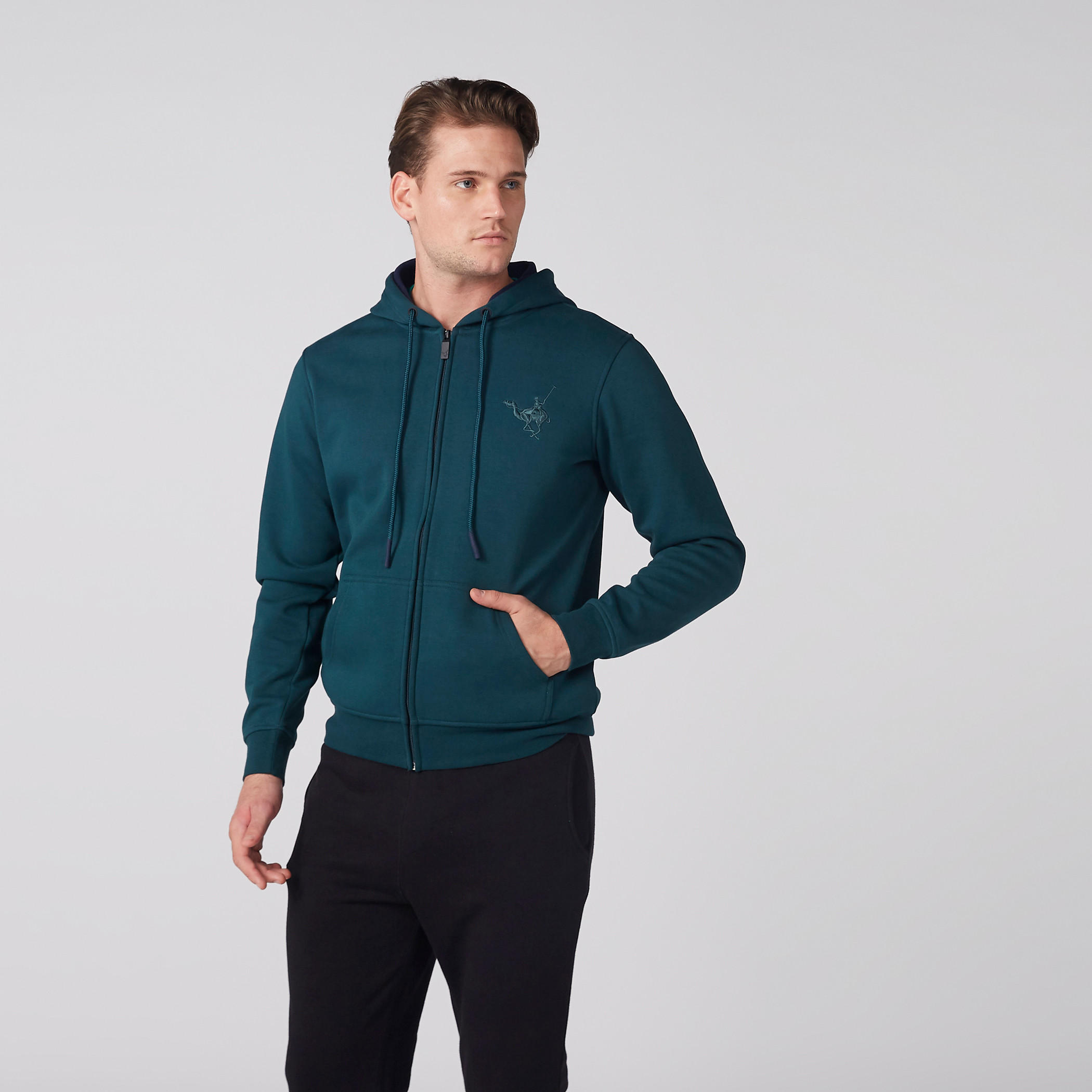 جاكيت بقبعة وسحّاب إغلاق وجيوب-men-winterwear-hoodiesandsweatshirts-image-3