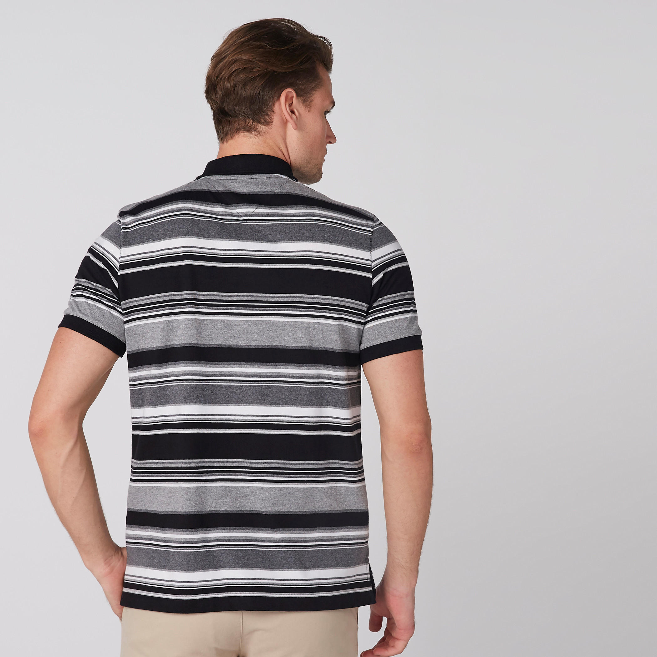 تيشيرت مقلّم بياقة بولو وأكمام قصيرة-men-clothing-tshirtsandpolos-polos-image-3