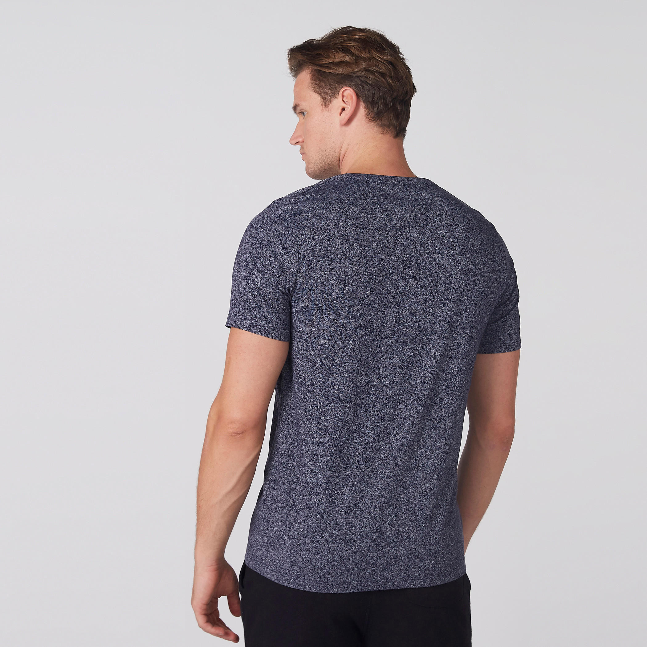 تيشيرت بأكمام قصيرة وياقة V-men-clothing-tshirtsandpolos-tshirts-image-3