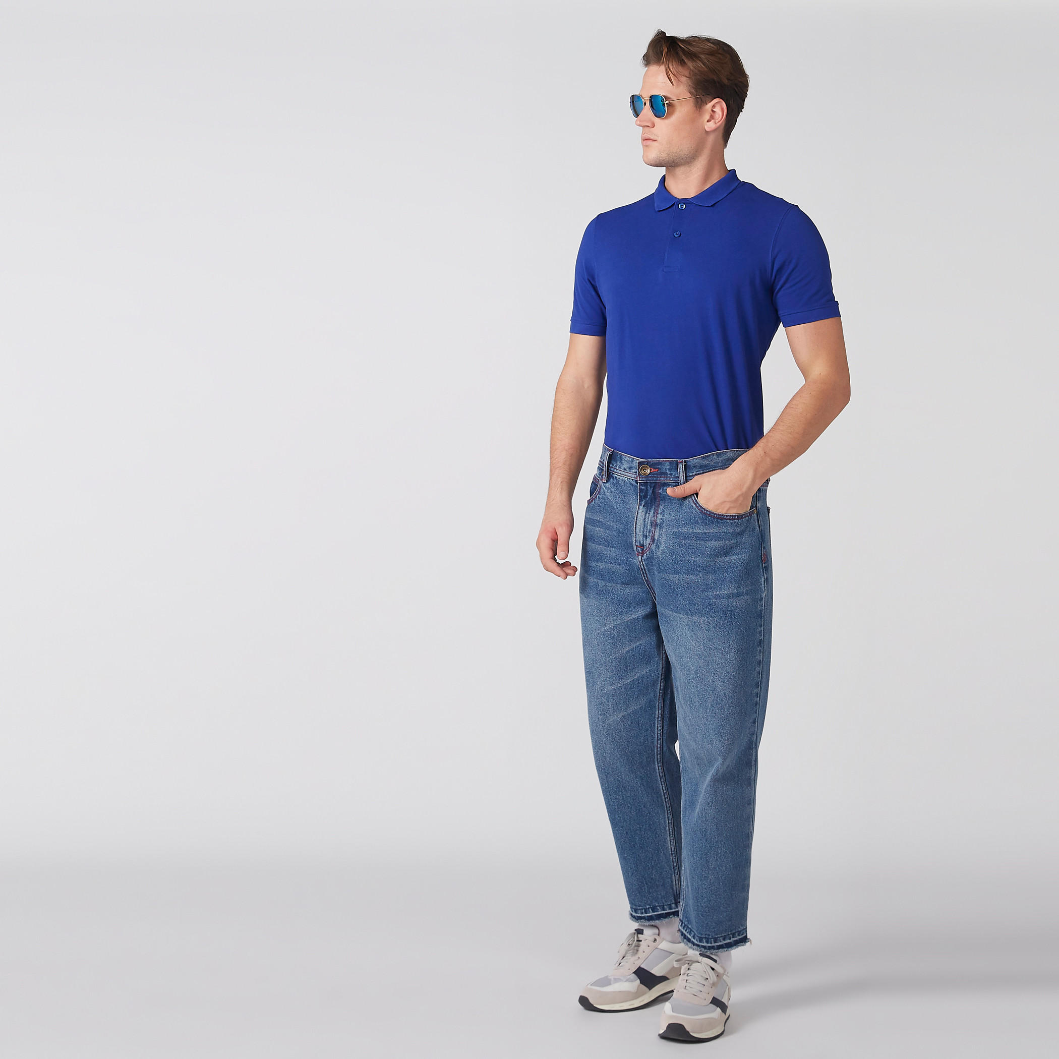 تيشيرت بولو بأكمام قصيرة-men-clothing-tshirtsandpolos-polos-image-2