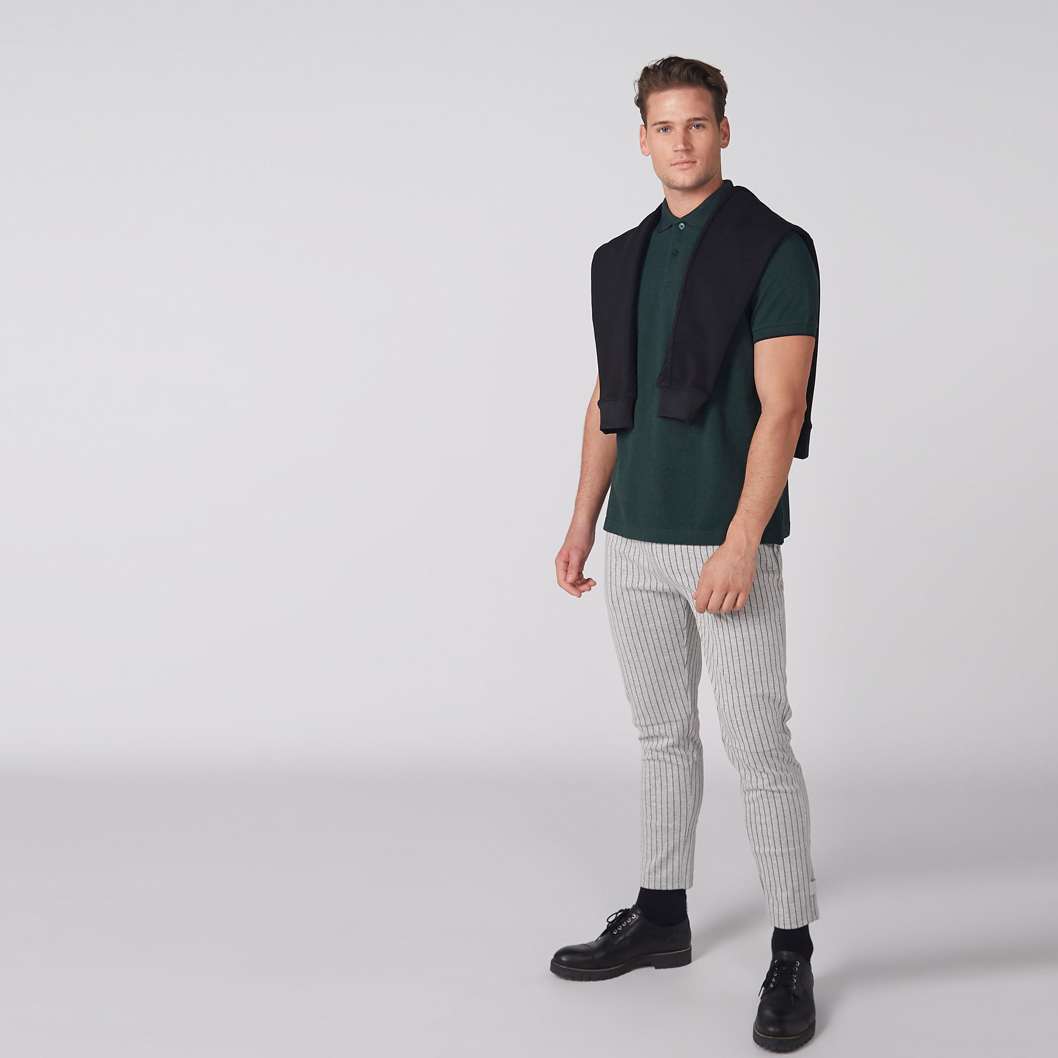 تيشيرت بياقة بولو وأكمام قصيرة-men-clothing-tshirtsandpolos-polos-image-3