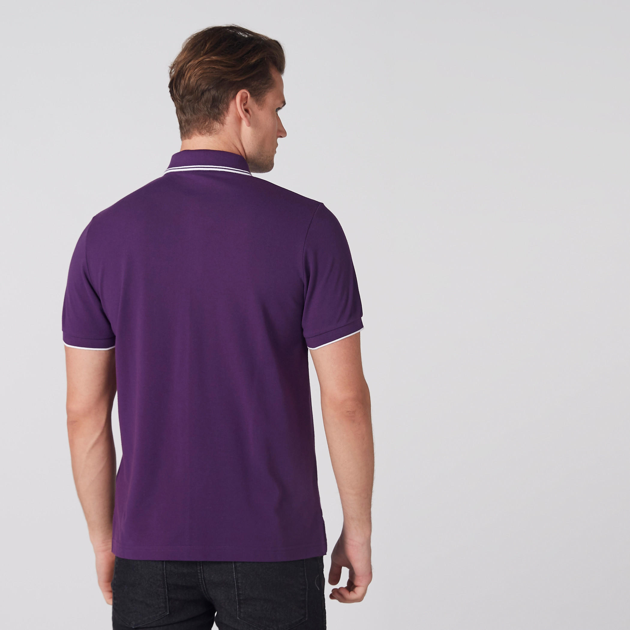 تيشيرت بياقة بولو وأكمام قصيرة-men-clothing-tshirtsandpolos-polos-image-4