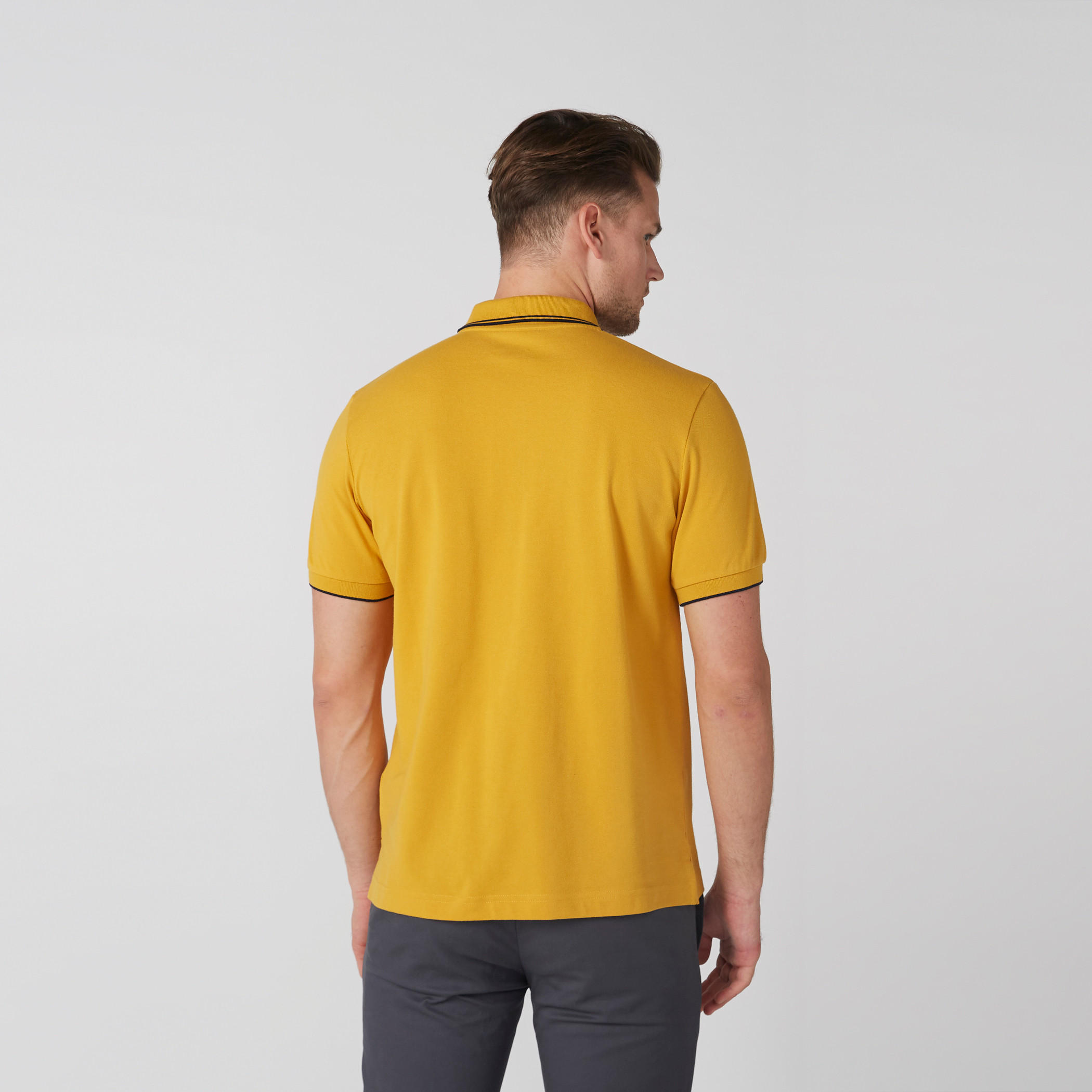 تيشيرت بياقة بولو وأكمام قصيرة-men-clothing-tshirtsandpolos-polos-image-1