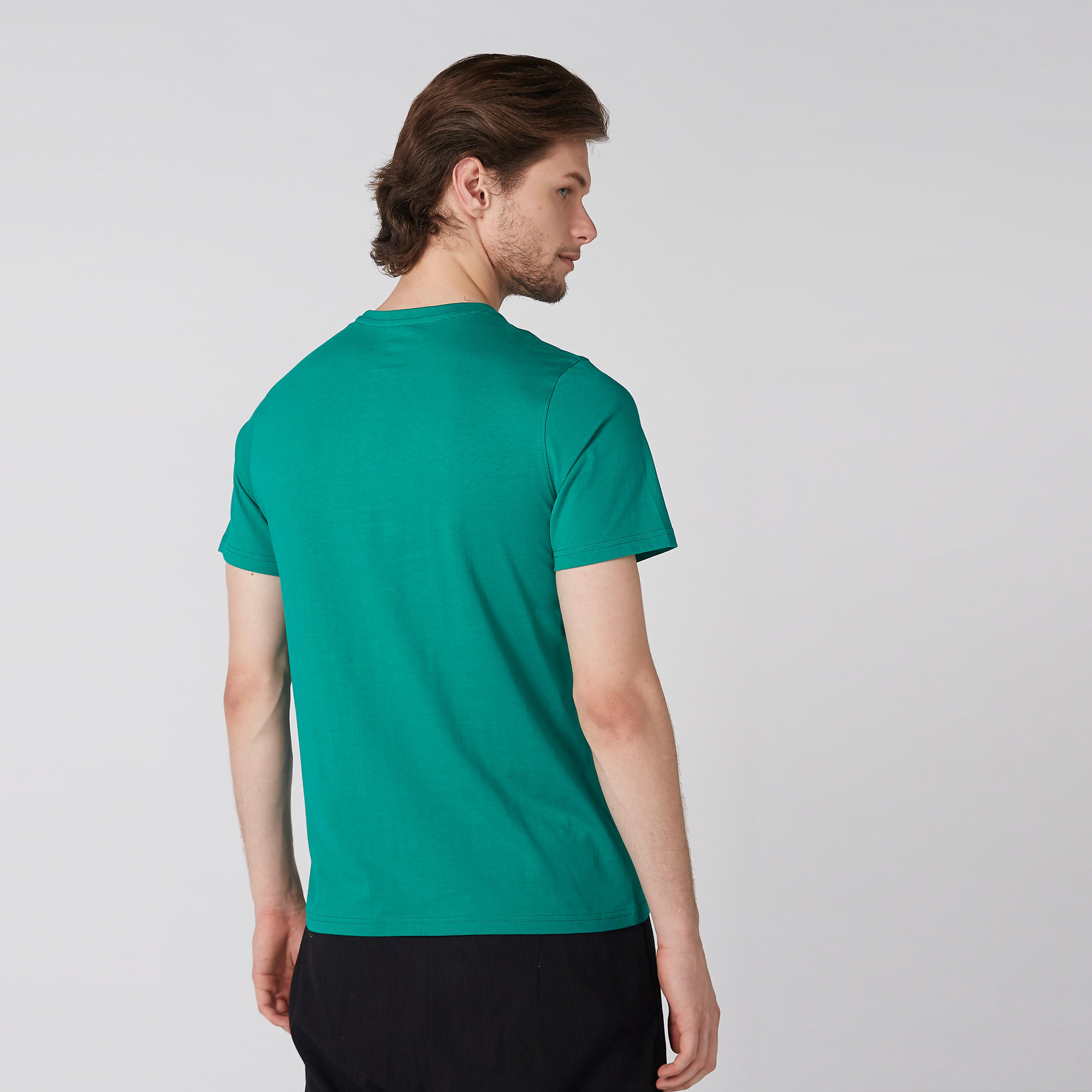 Round Neck T-Shirt with Short Sleeves-men-clothing-tshirtsandpolos-tshirts-image-3