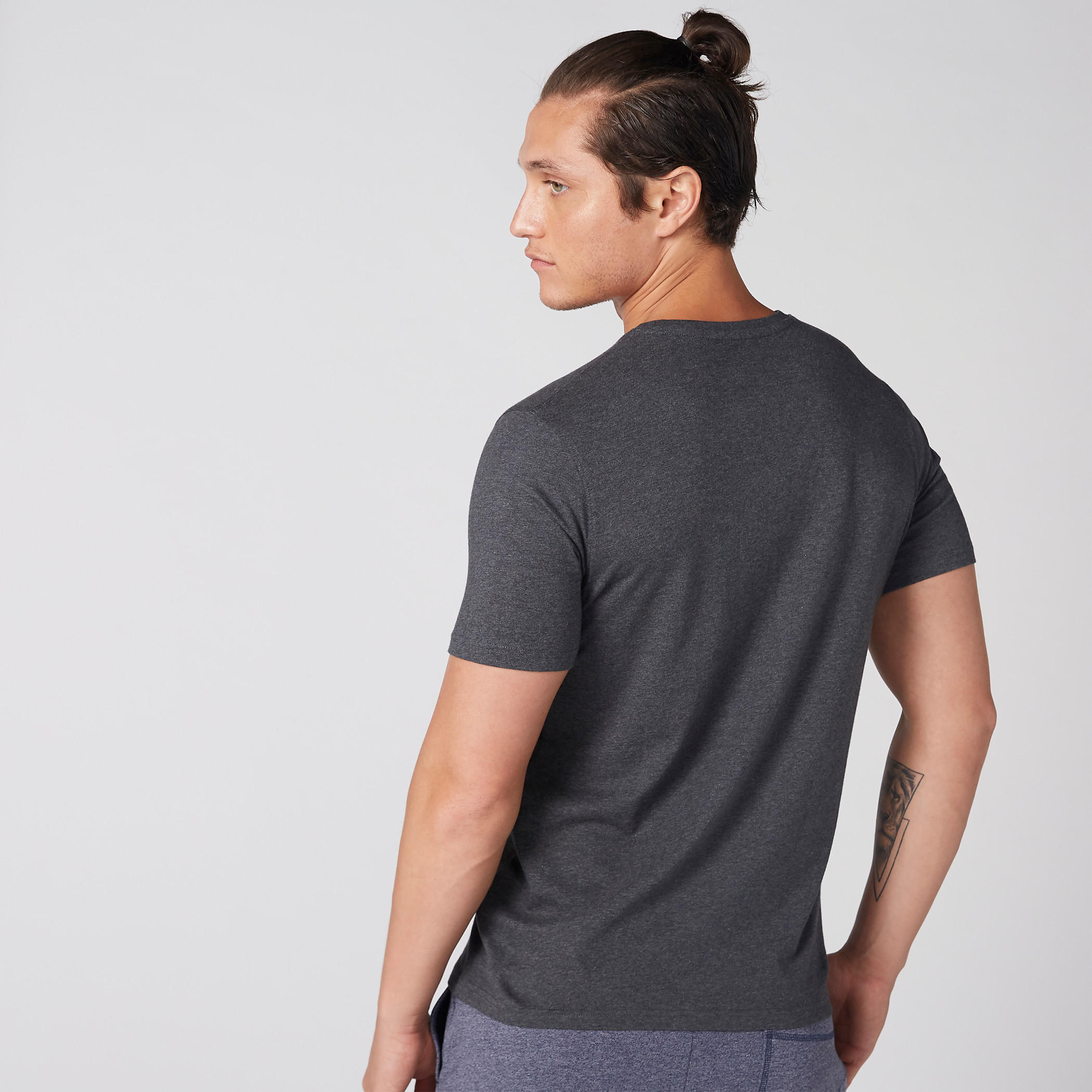 Round Neck T-Shirt with Short Sleeves-men-clothing-tshirtsandpolos-tshirts-image-2